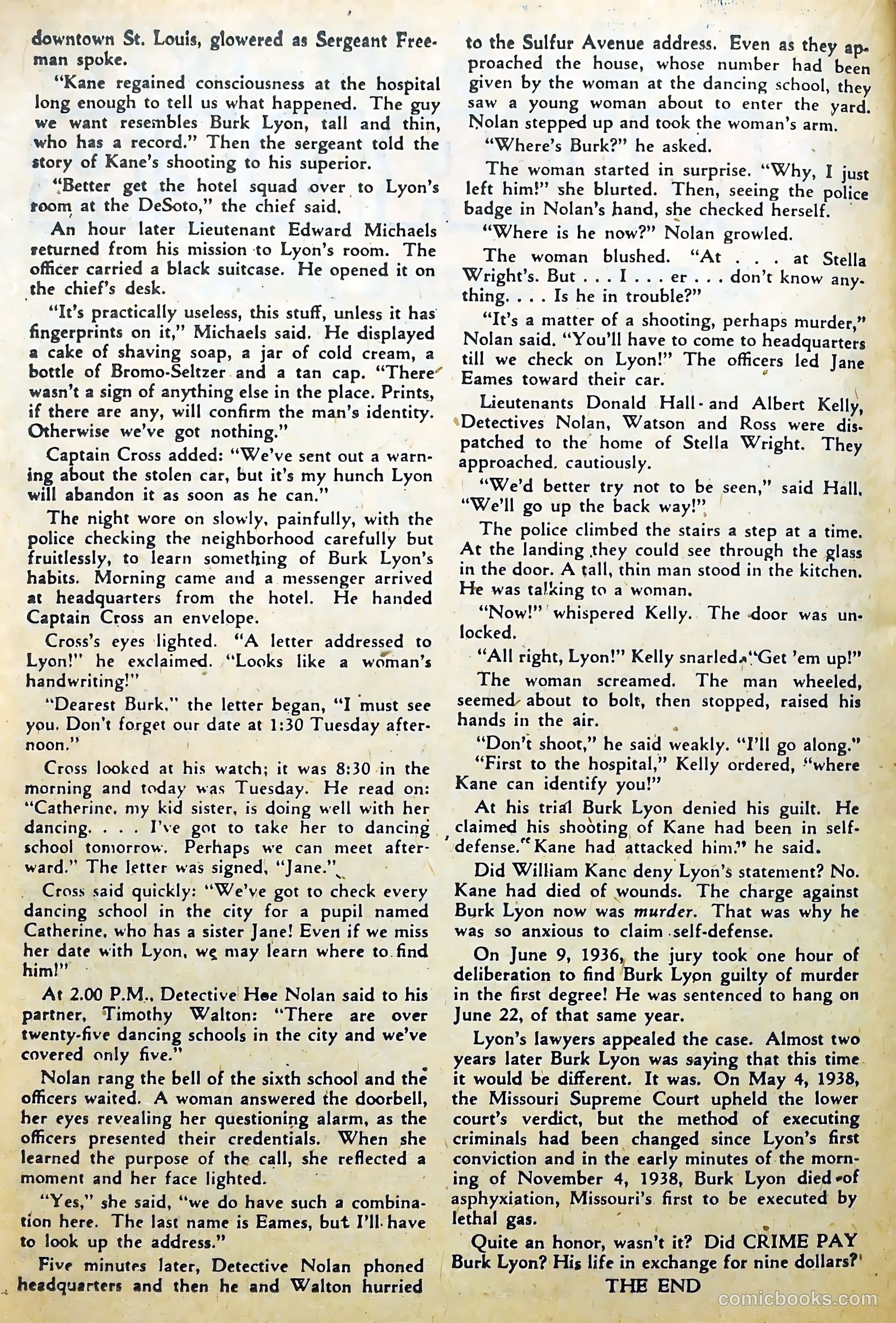 Crime Does Not Pay #55 (1947, Lev Gleason Publications, Inc.) — page 36 of 53
