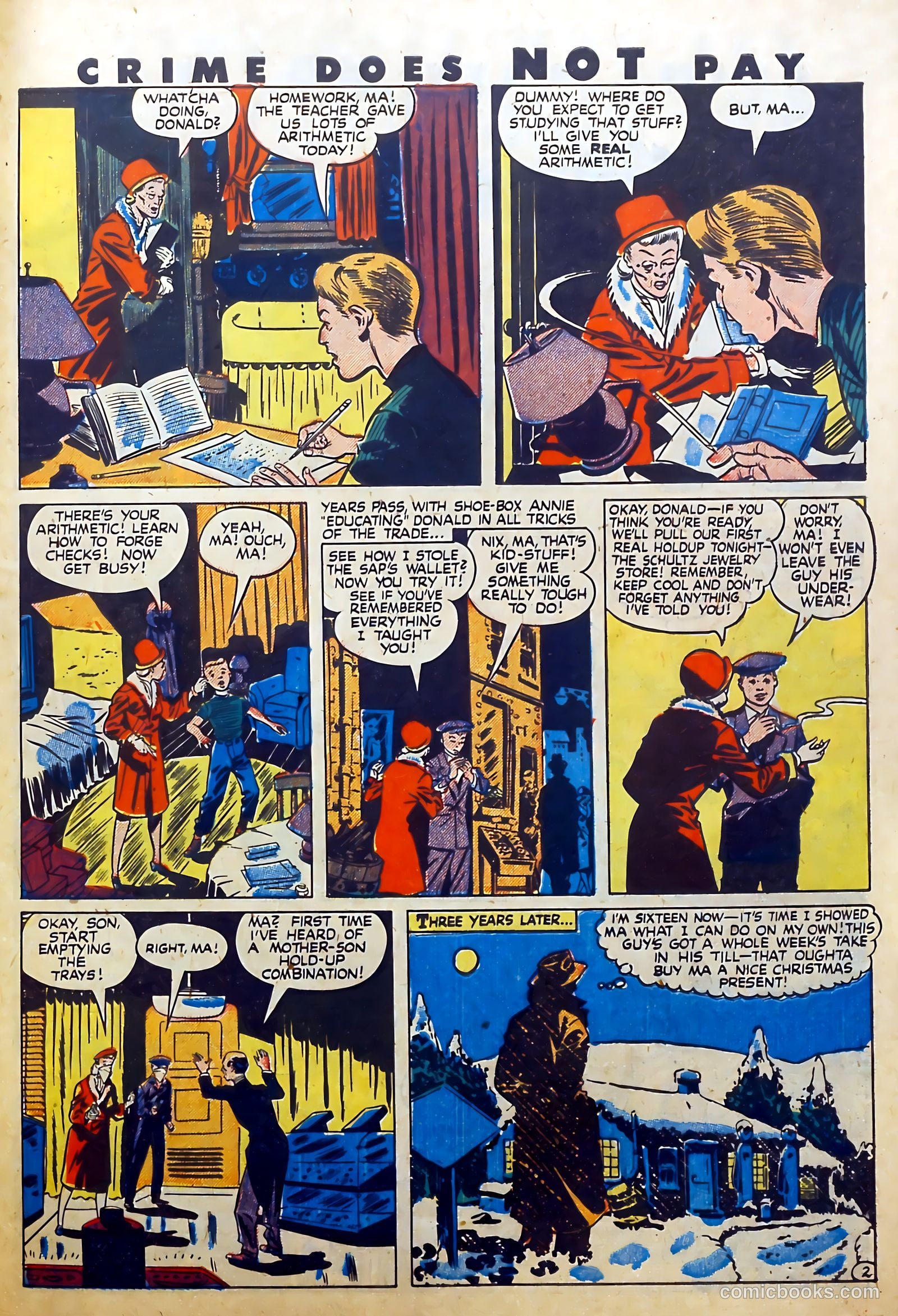 Crime Does Not Pay #55 (1947, Lev Gleason Publications, Inc.) — page 41 of 53