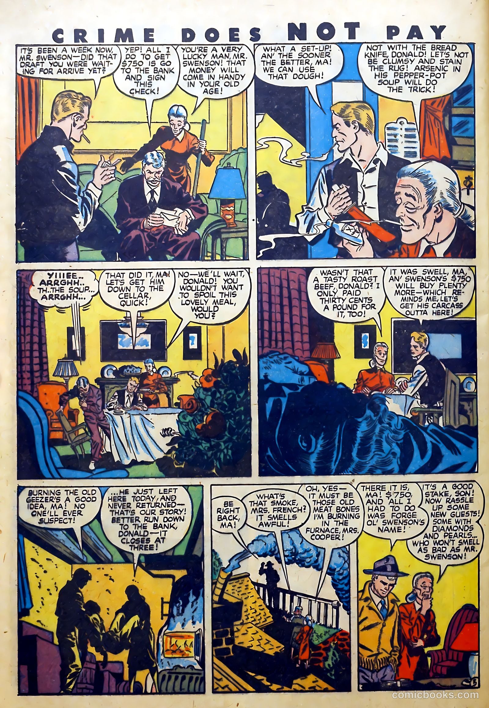 Crime Does Not Pay #55 (1947, Lev Gleason Publications, Inc.) — page 44 of 53