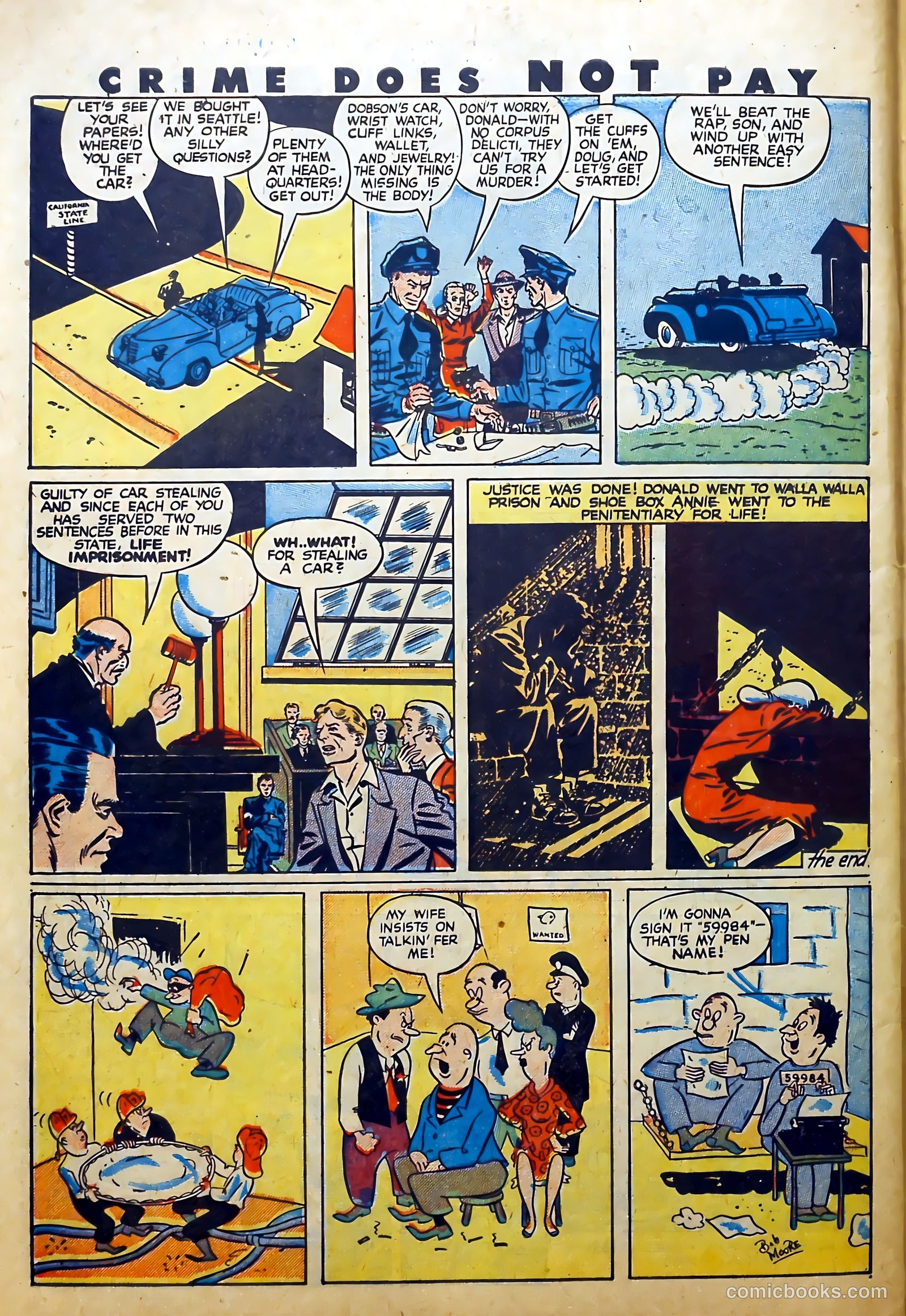 Crime Does Not Pay #55 (1947, Lev Gleason Publications, Inc.) — page 48 of 53