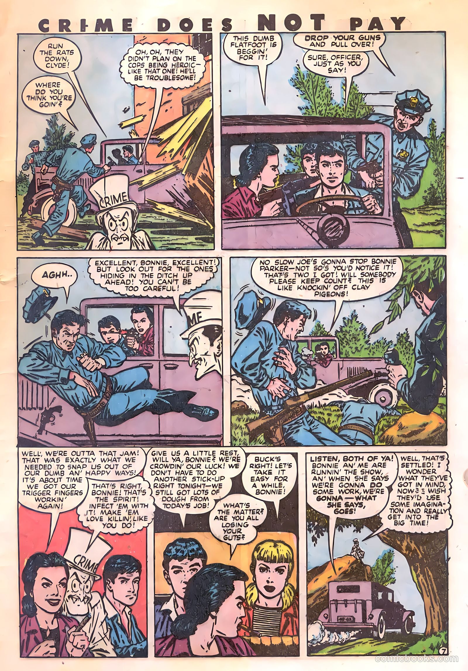 Crime Does Not Pay #57 (1947) — page 8 of 43