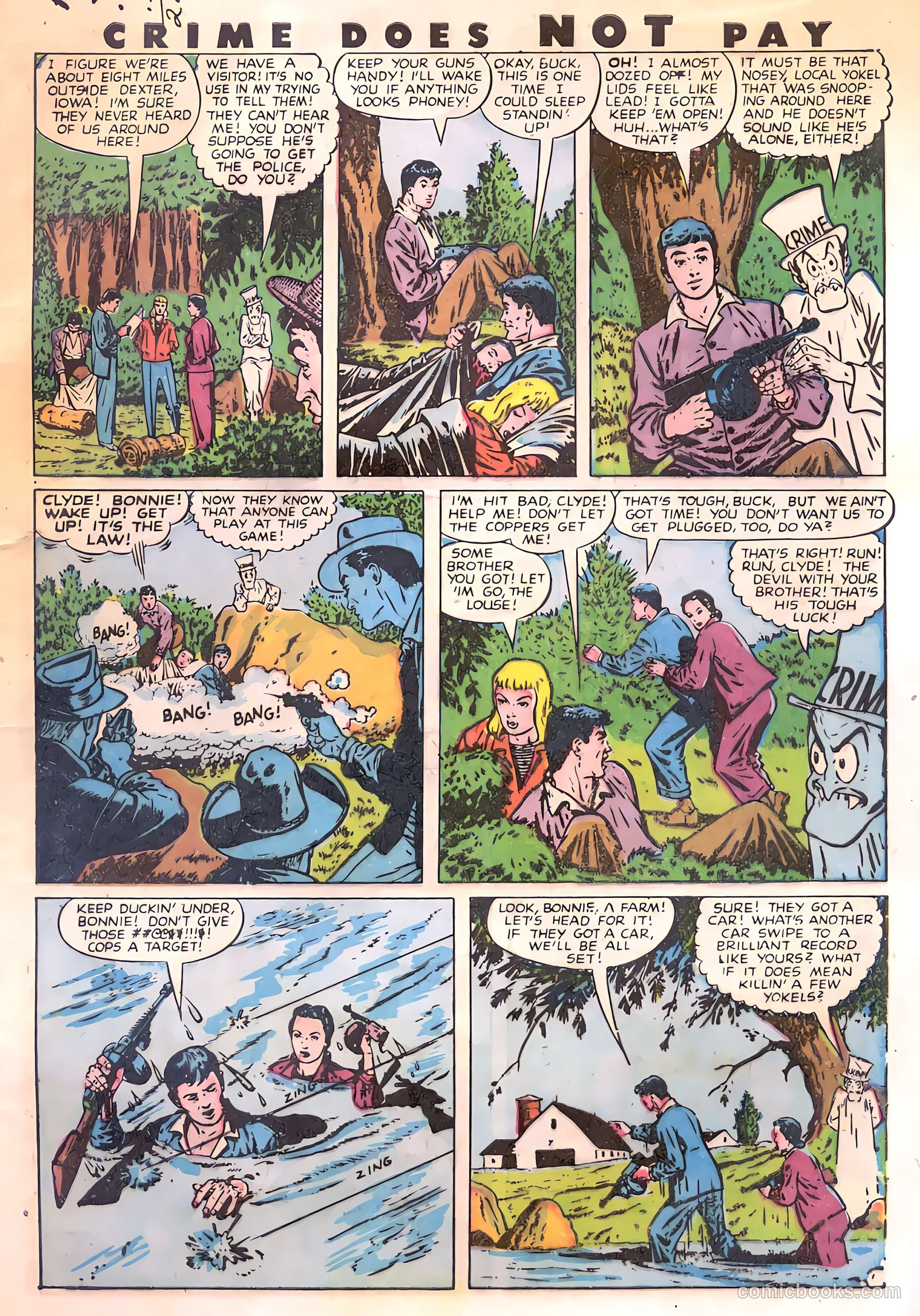Crime Does Not Pay #57 (1947) — page 10 of 43