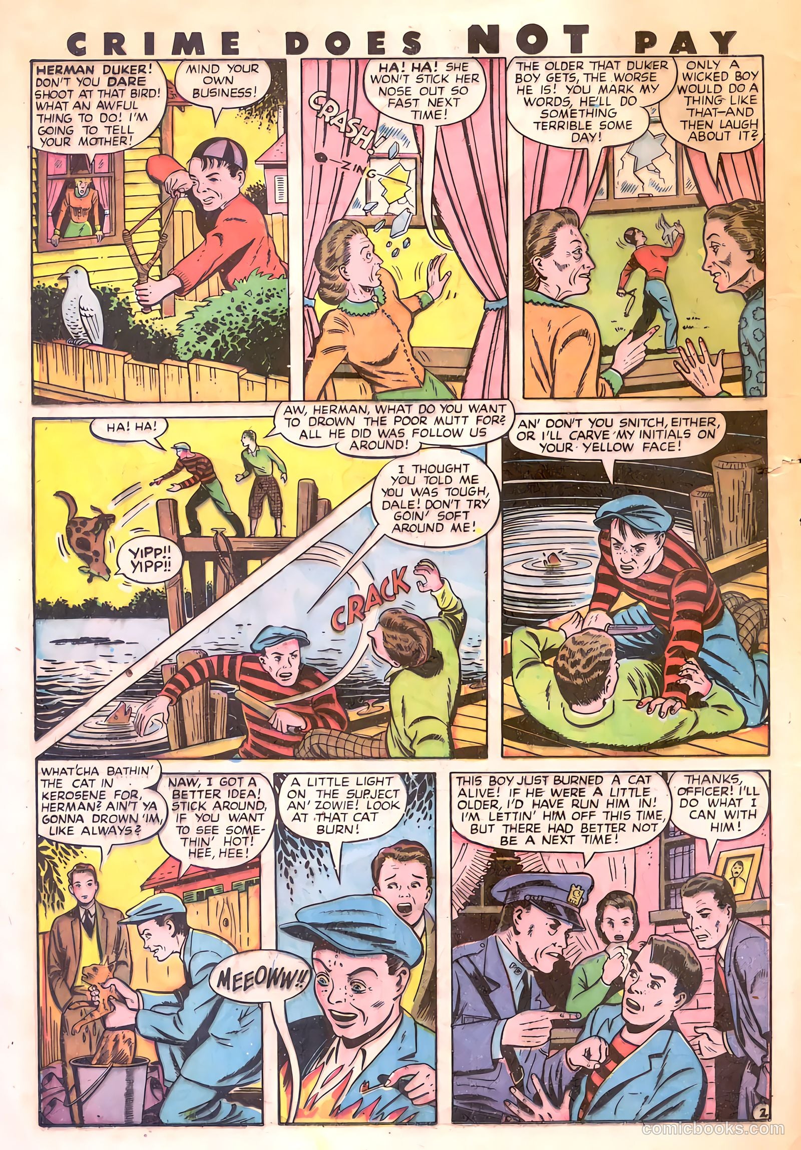 Crime Does Not Pay #57 (1947) — page 17 of 43