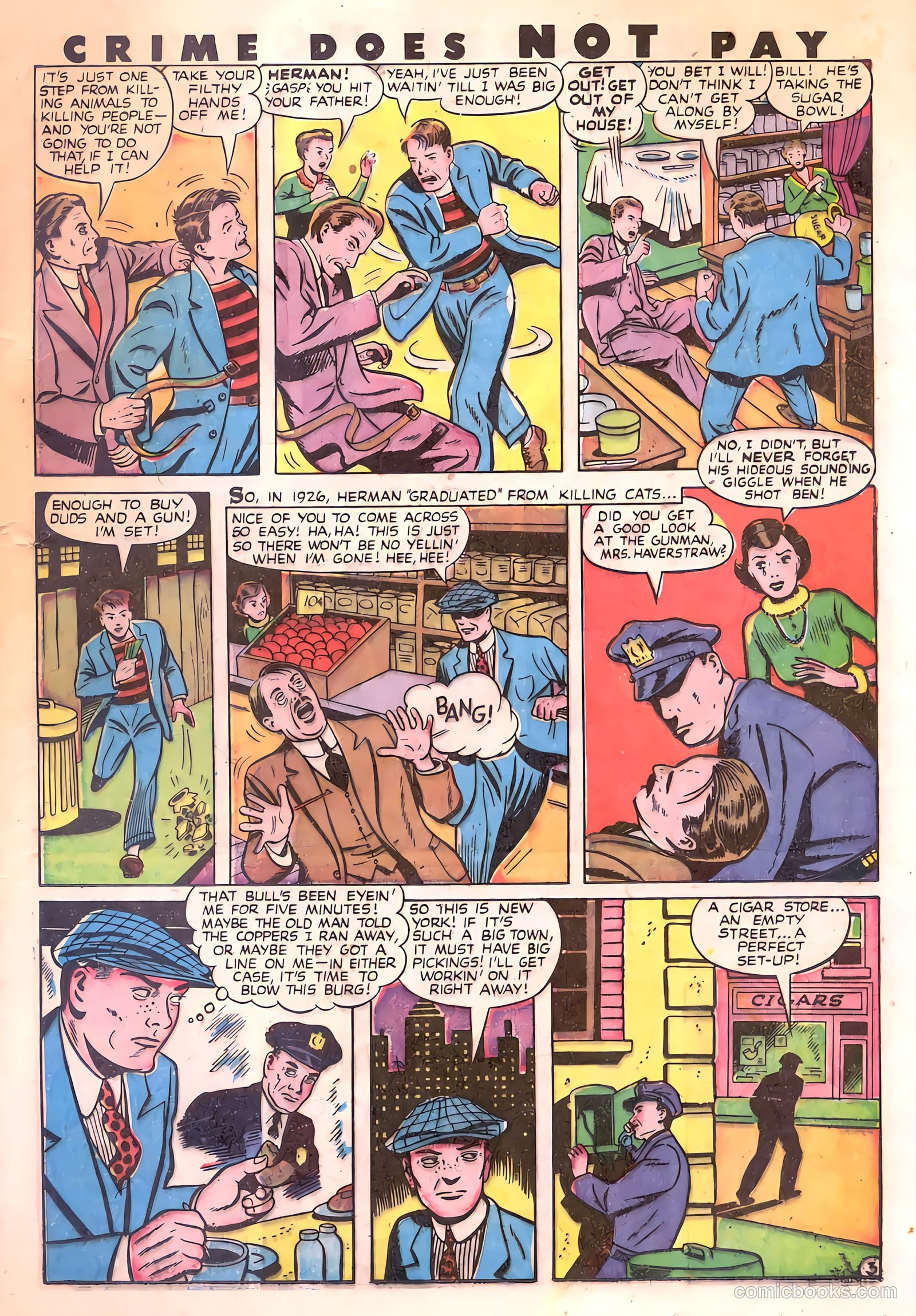 Crime Does Not Pay #57 (1947) — page 18 of 43