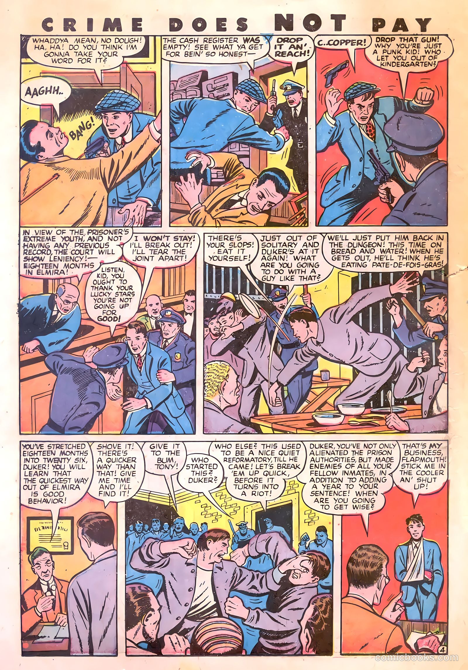 Crime Does Not Pay #57 (1947) — page 19 of 43