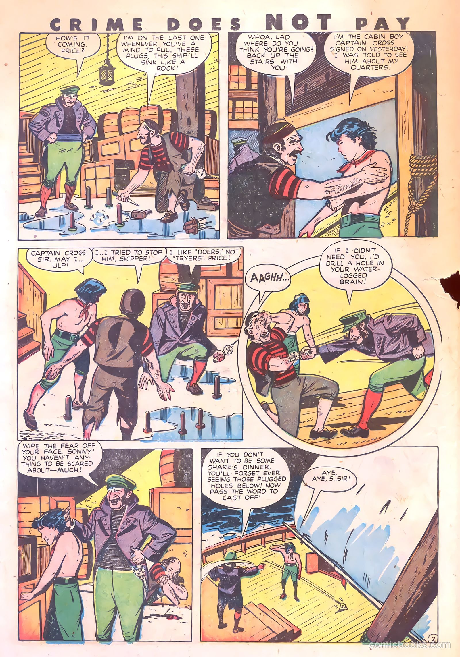 Crime Does Not Pay #57 (1947) — page 23 of 43