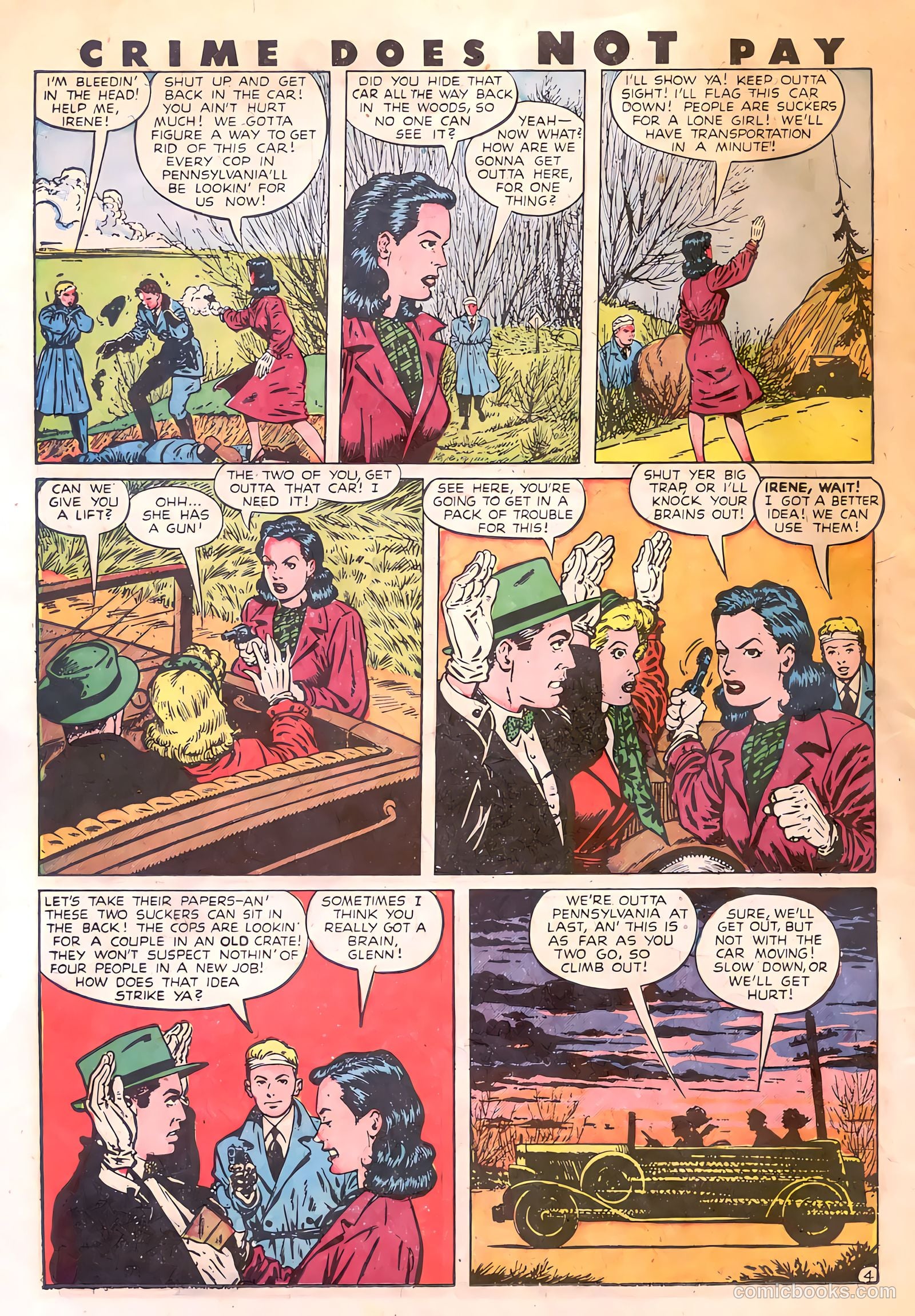 Crime Does Not Pay #57 (1947) — page 31 of 43