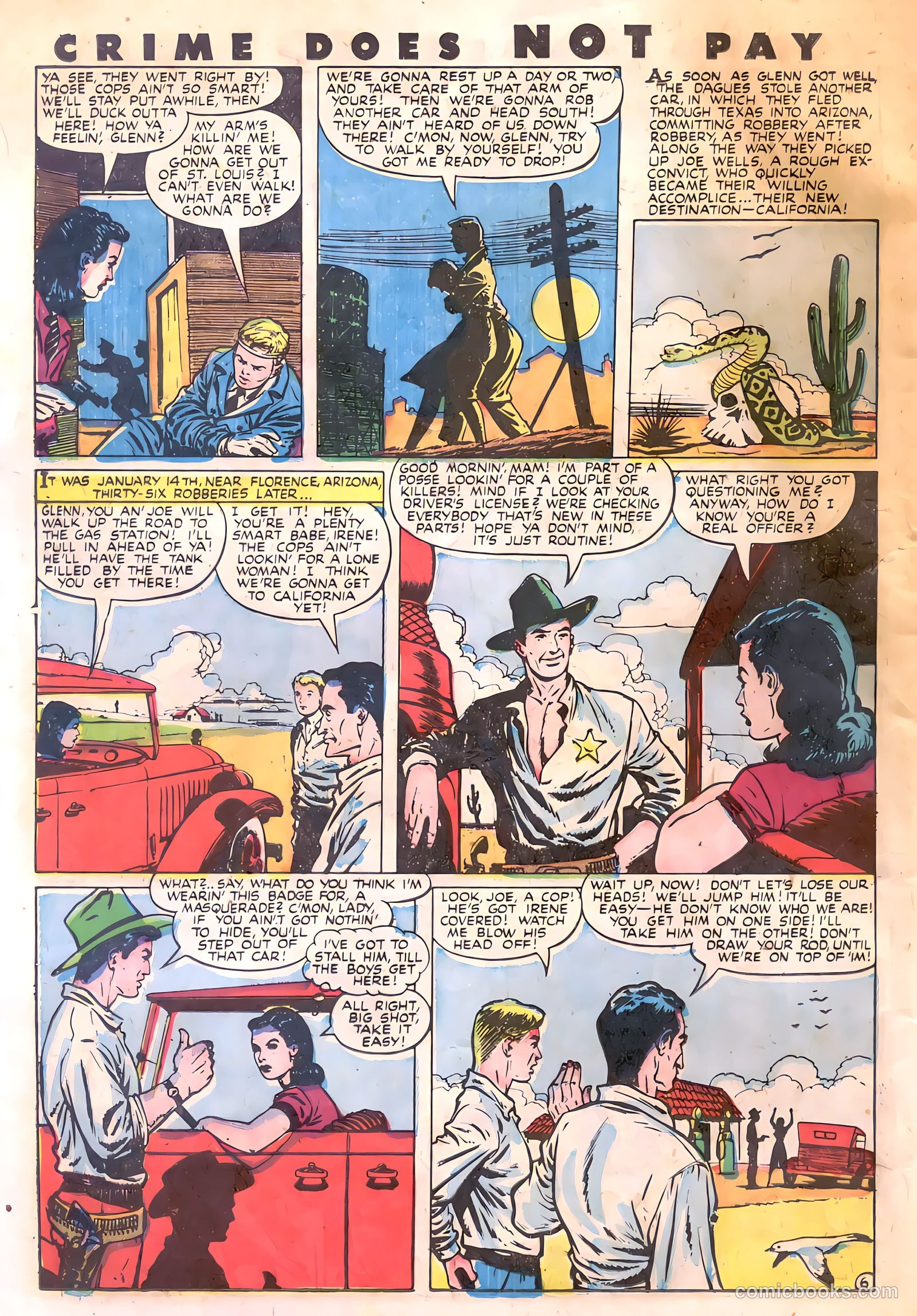 Crime Does Not Pay #57 (1947) — page 33 of 43