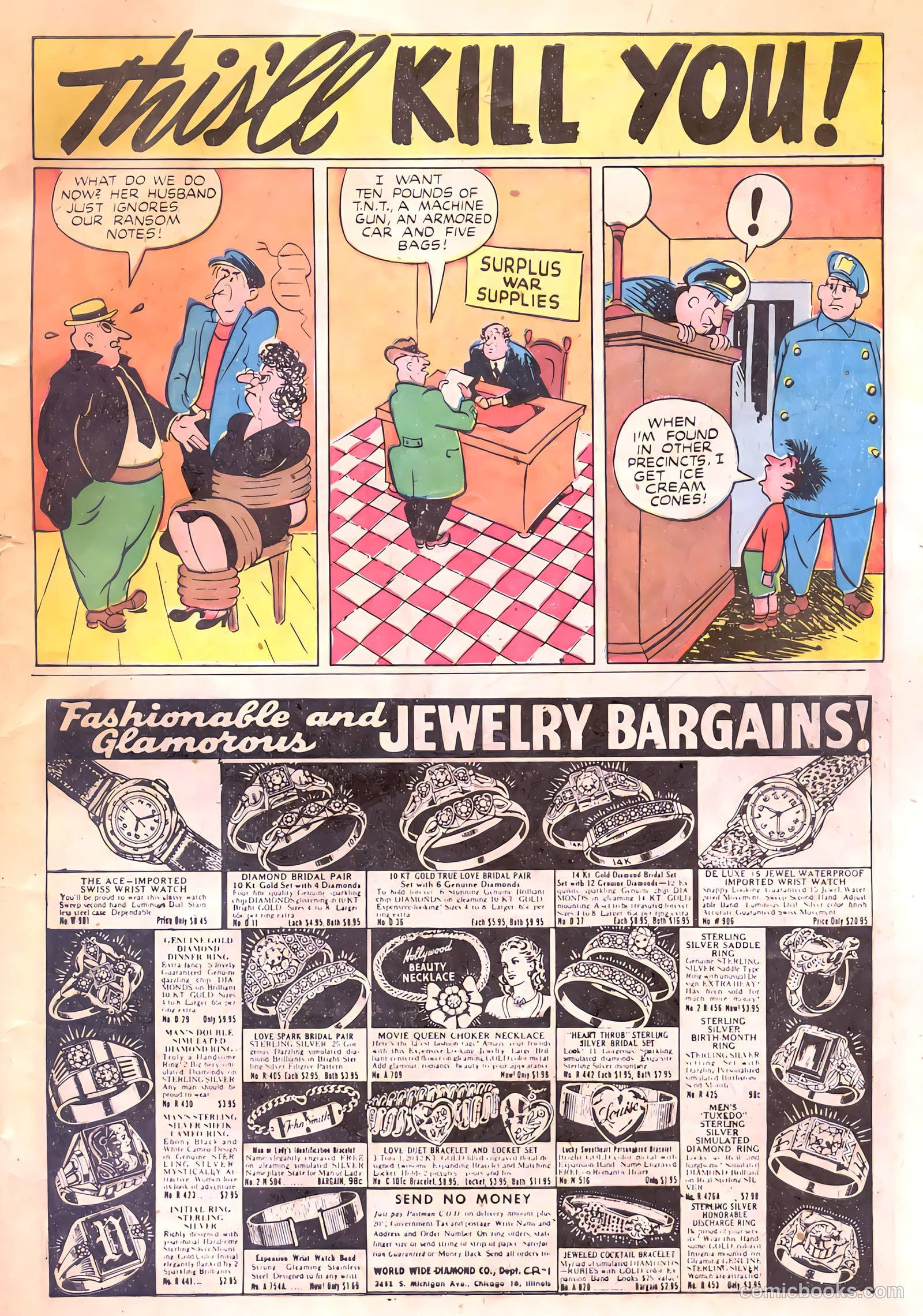 Crime Does Not Pay #57 (1947) — page 36 of 43