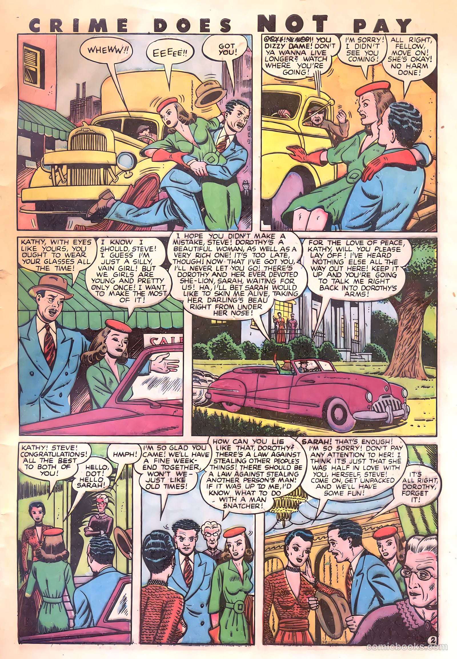 Crime Does Not Pay #57 (1947) — page 38 of 43