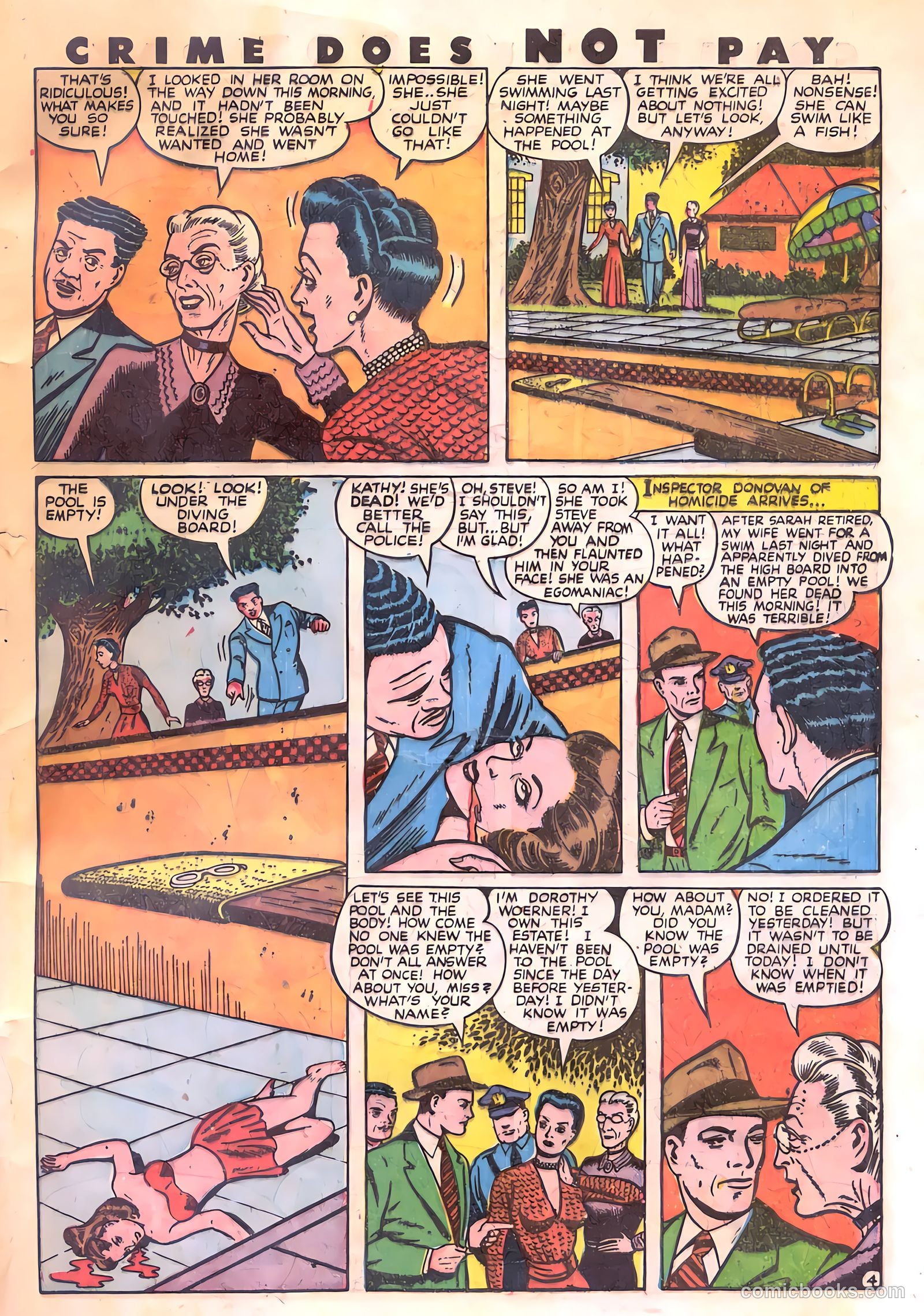 Crime Does Not Pay #57 (1947) — page 40 of 43