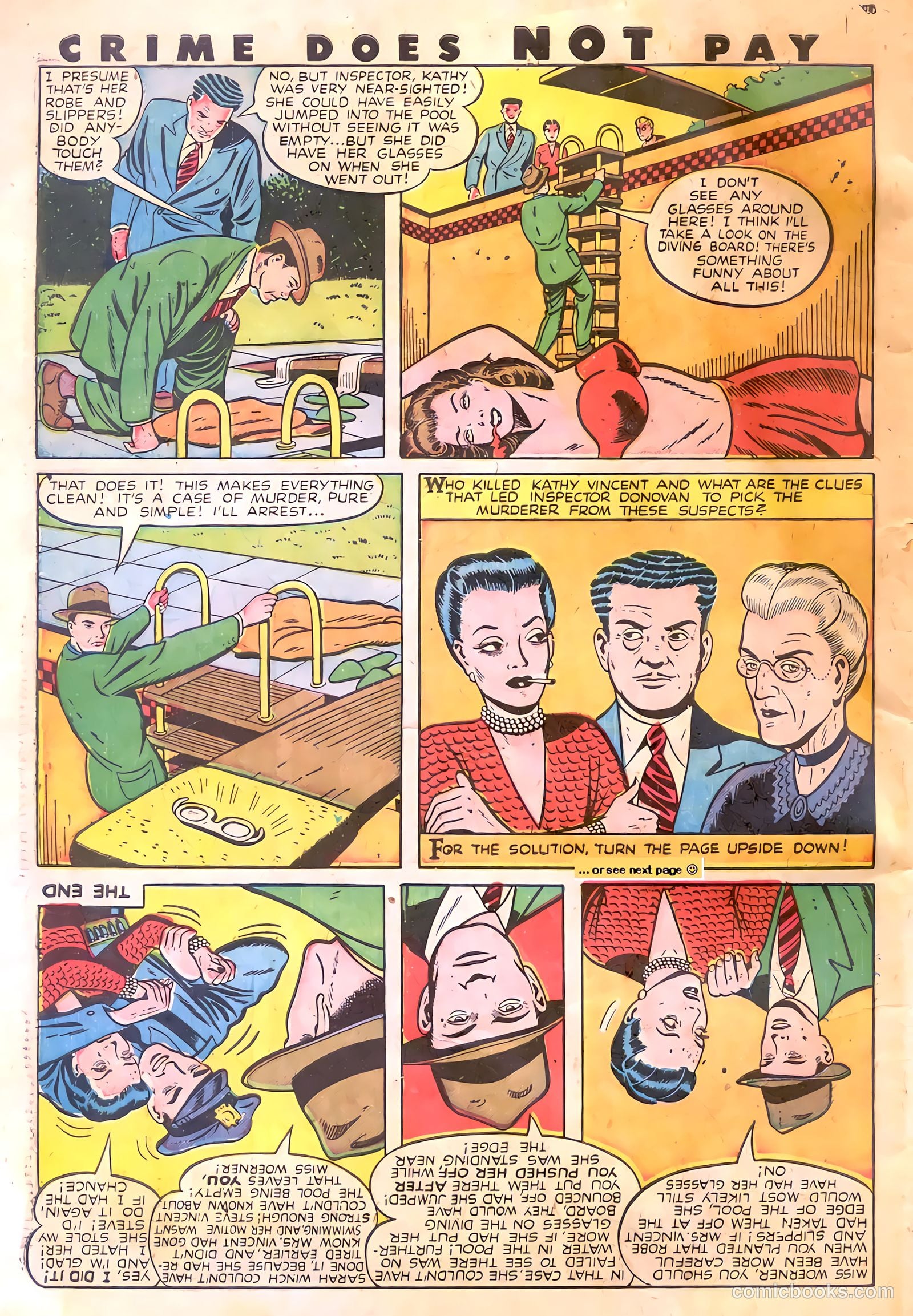 Crime Does Not Pay #57 (1947) — page 41 of 43