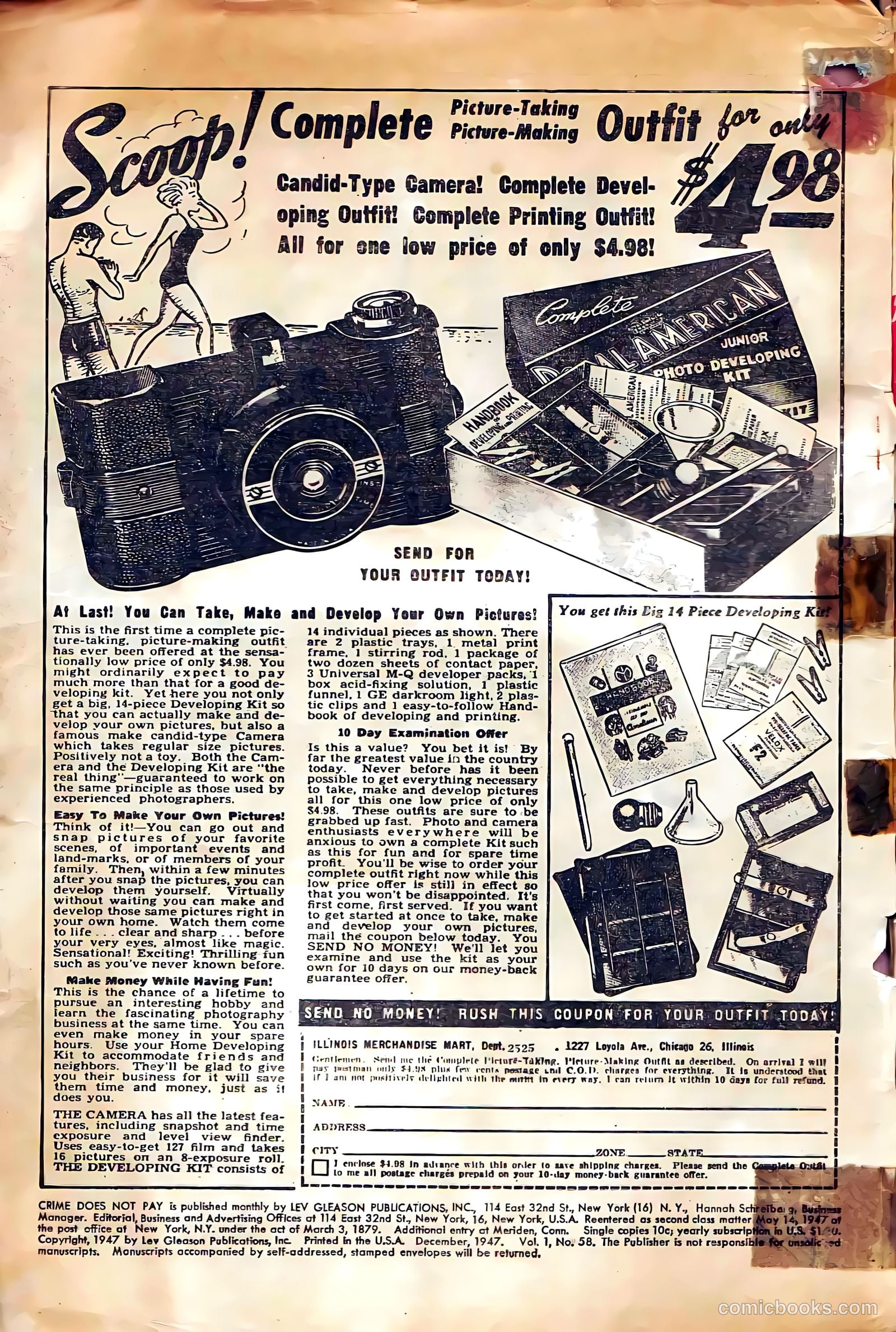 Crime Does Not Pay #58 (1947, Lev Gleason Publications, Inc.) — page 2 of 52