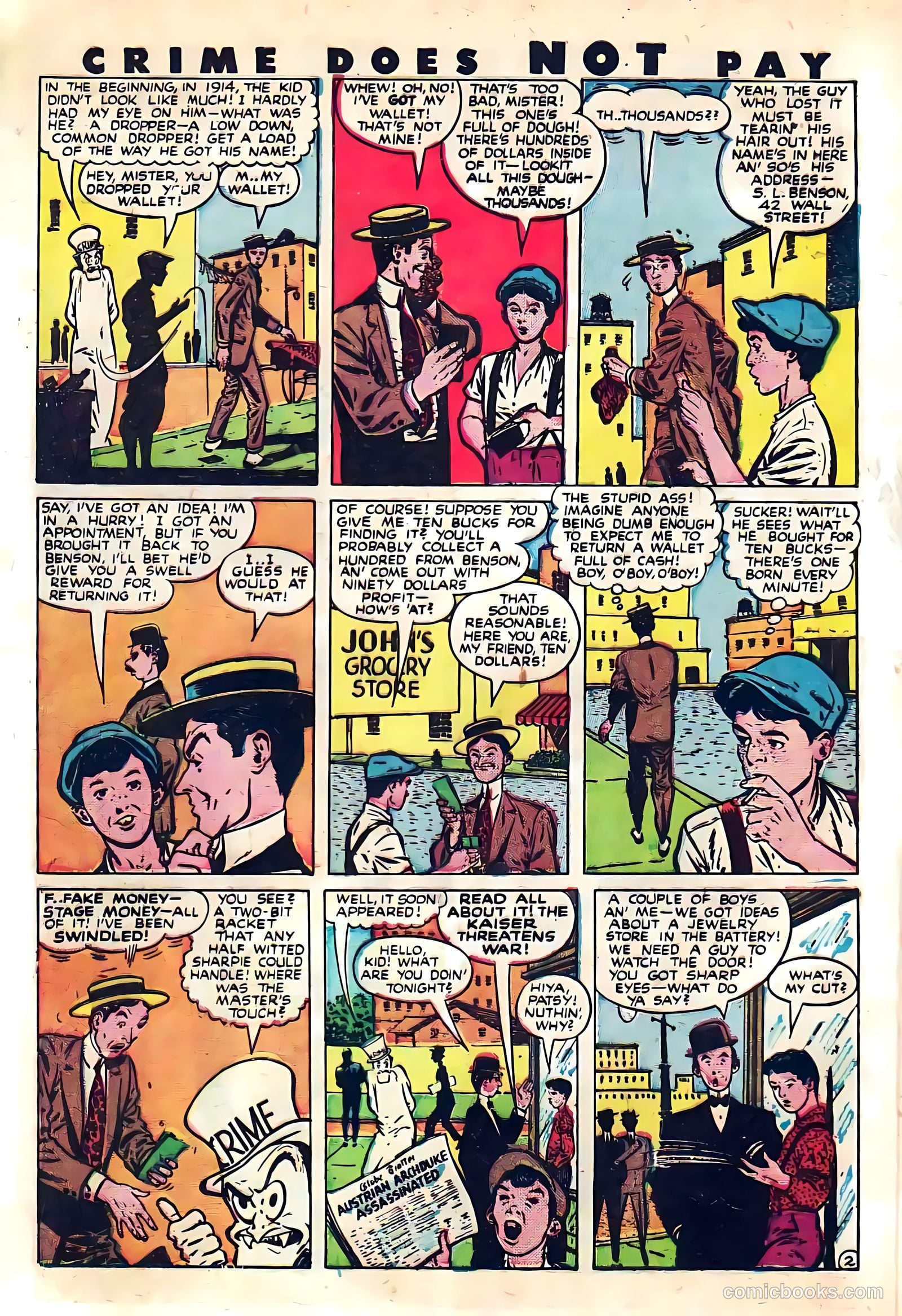 Crime Does Not Pay #58 (1947, Lev Gleason Publications, Inc.) — page 6 of 52
