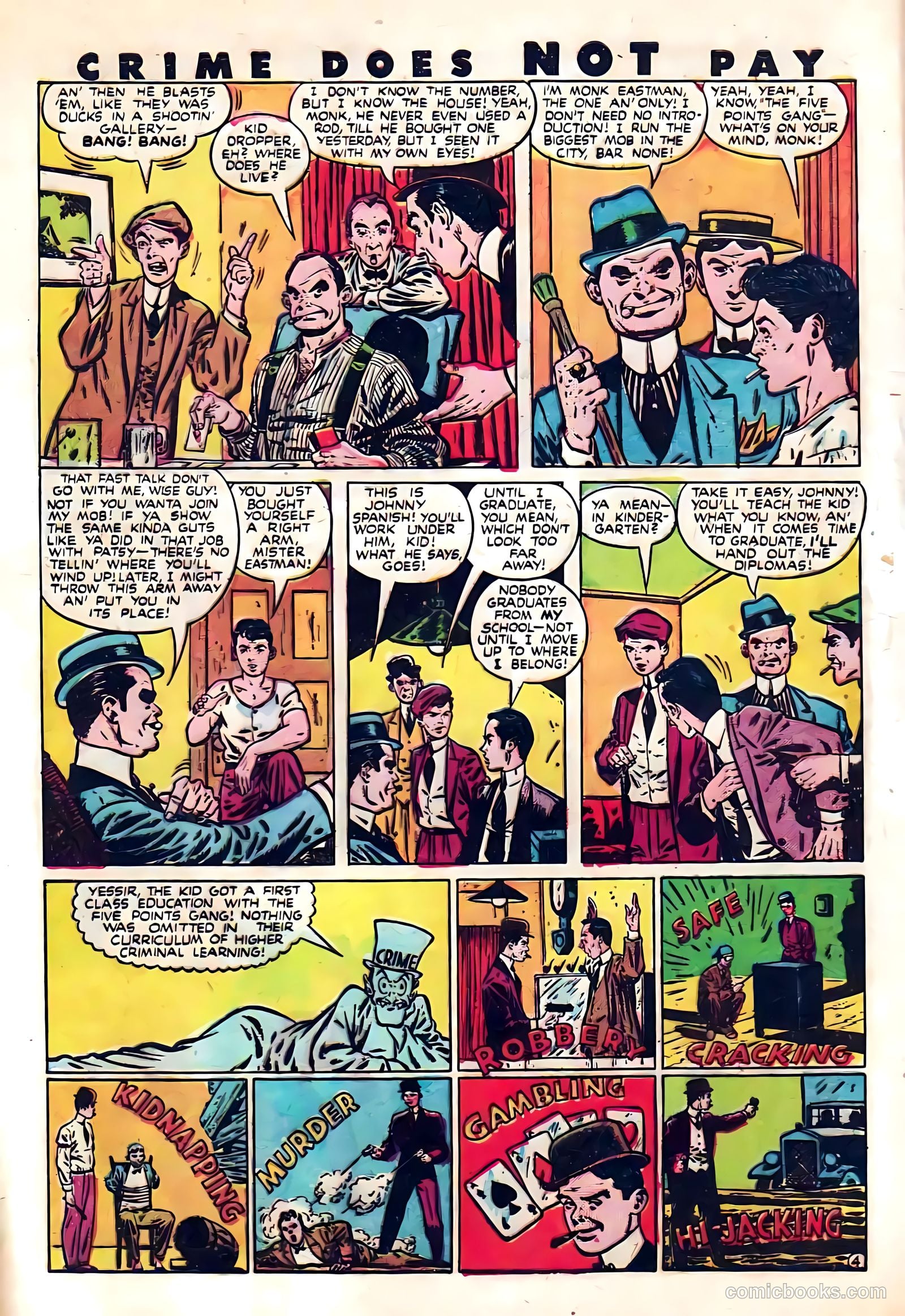 Crime Does Not Pay #58 (1947, Lev Gleason Publications, Inc.) — page 8 of 52