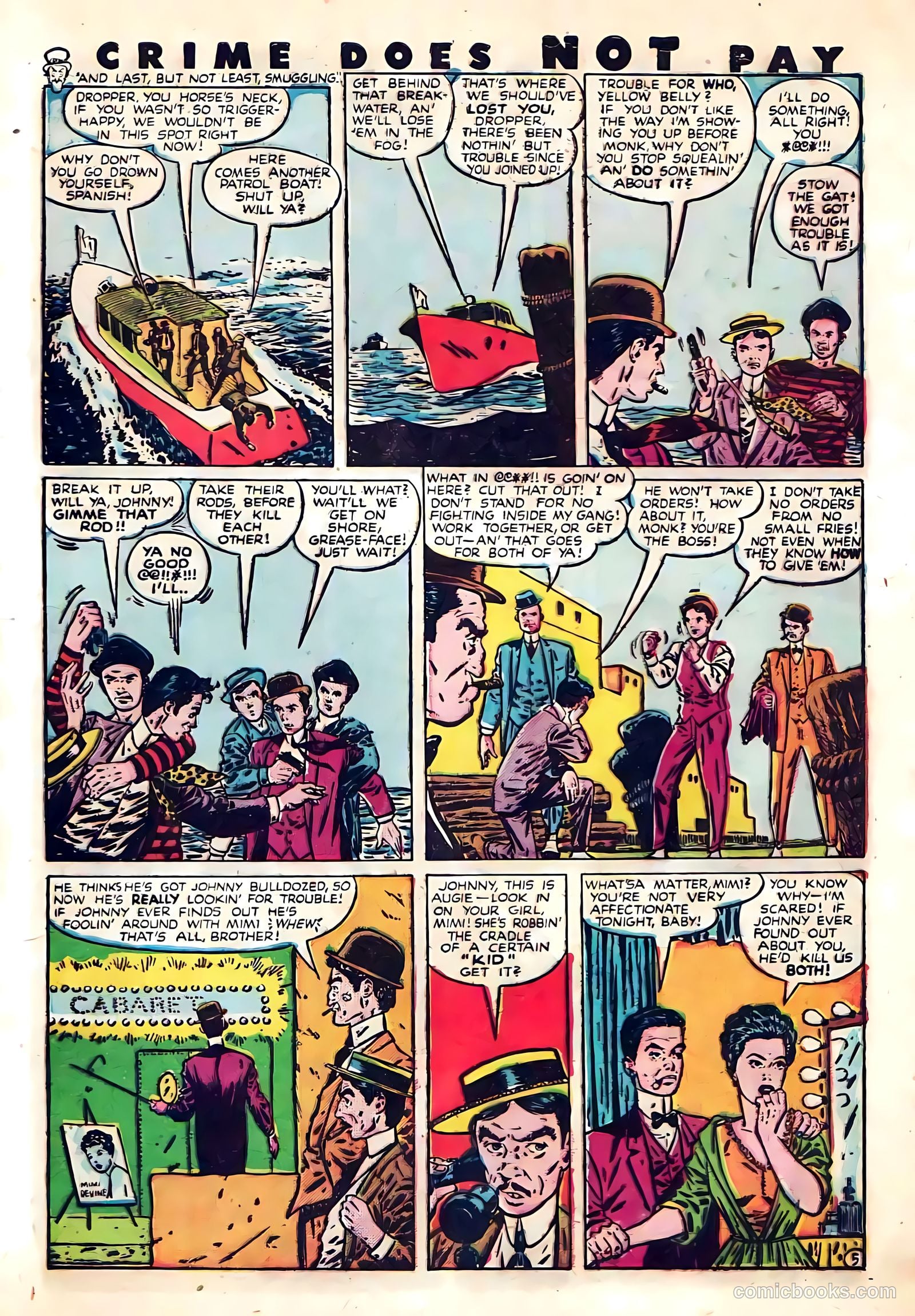 Crime Does Not Pay #58 (1947, Lev Gleason Publications, Inc.) — page 9 of 52