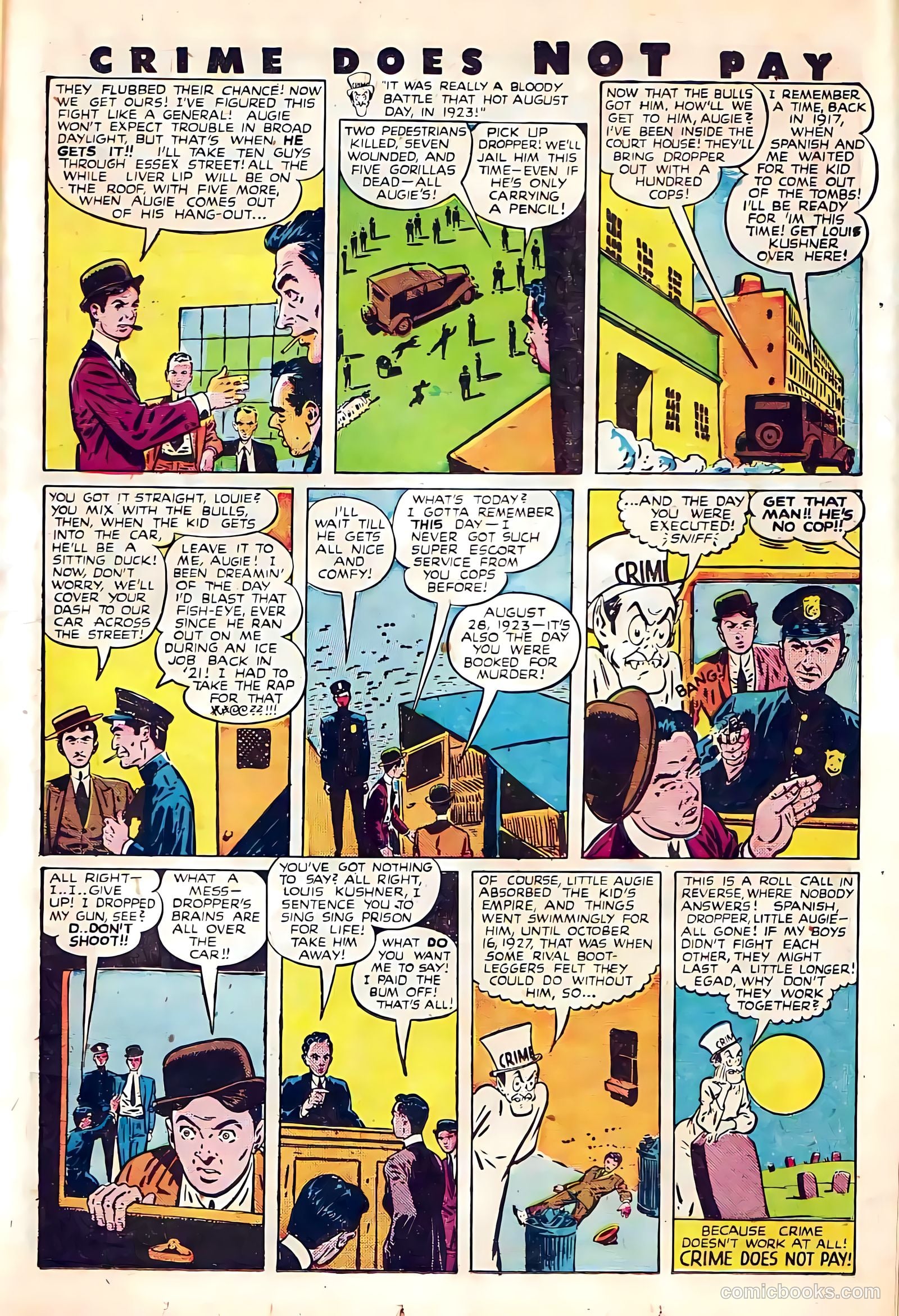 Crime Does Not Pay #58 (1947, Lev Gleason Publications, Inc.) — page 15 of 52