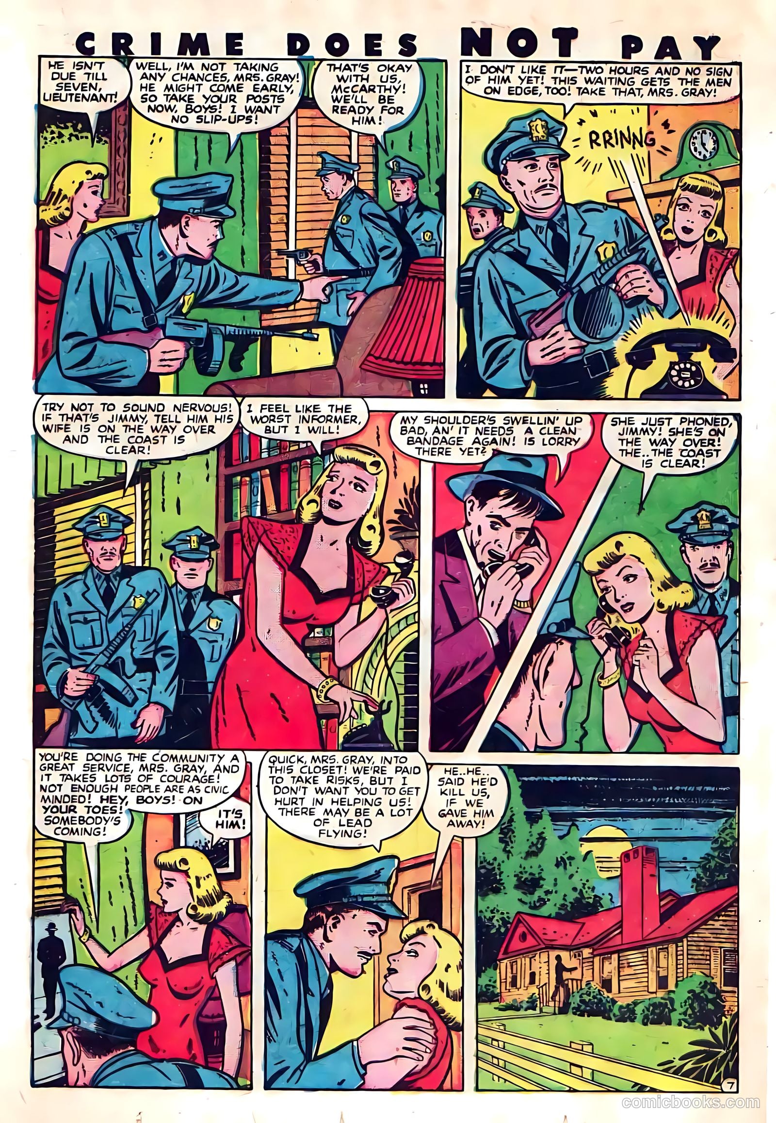 Crime Does Not Pay #58 (1947, Lev Gleason Publications, Inc.) — page 23 of 52