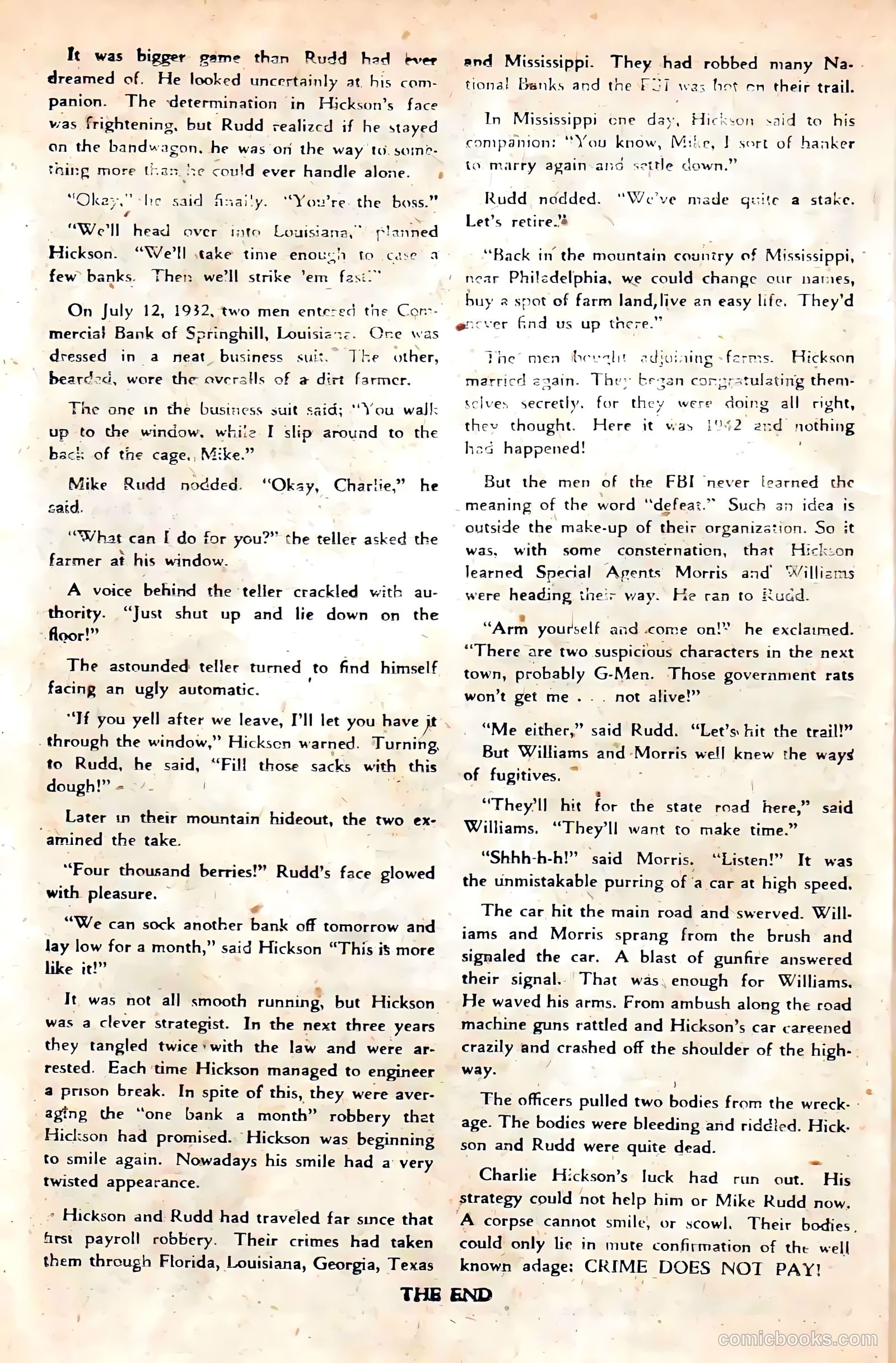 Crime Does Not Pay #58 (1947, Lev Gleason Publications, Inc.) — page 34 of 52