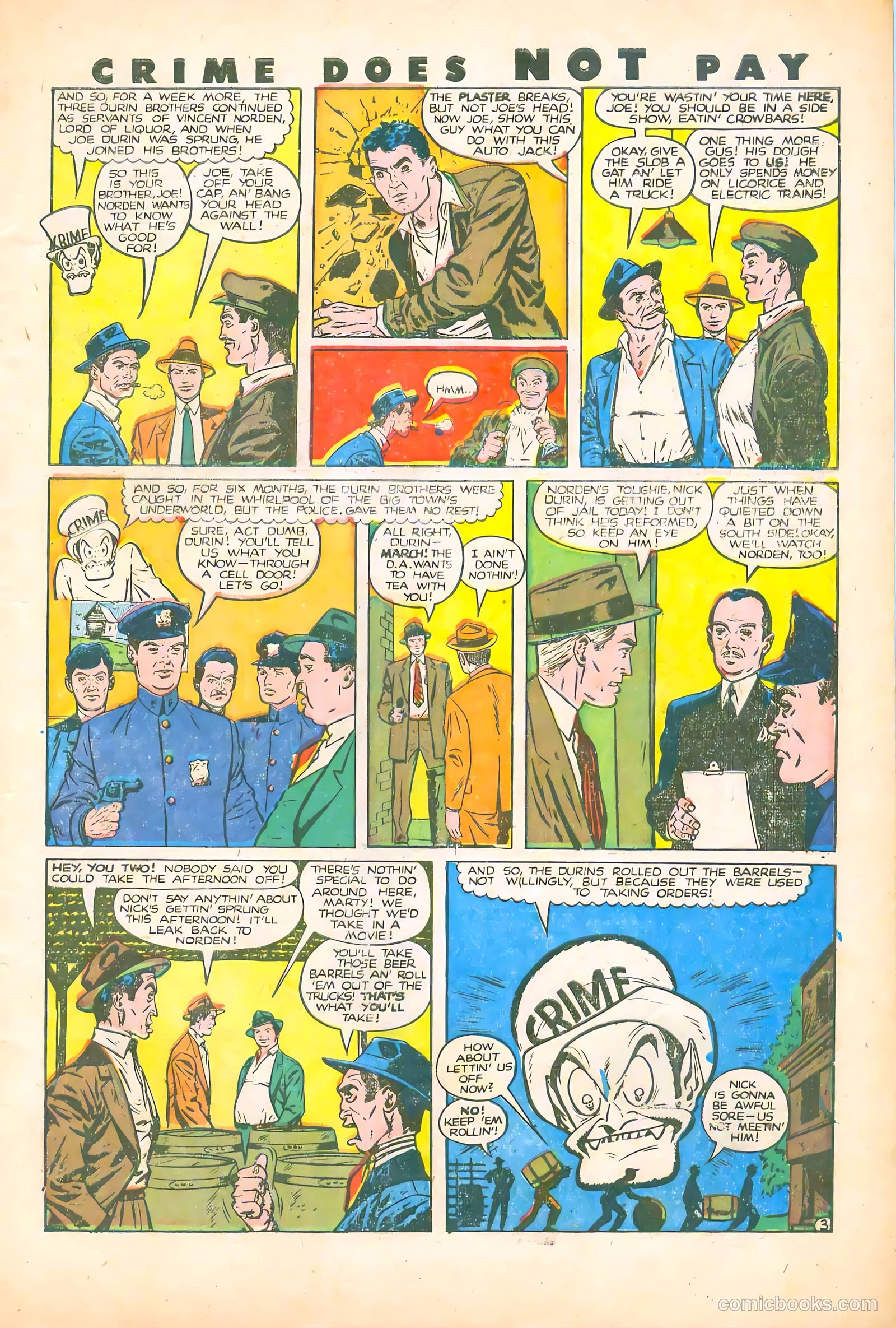 Crime Does Not Pay #74 (1949, Lev Gleason Publications, Inc.) — page 5 of 53