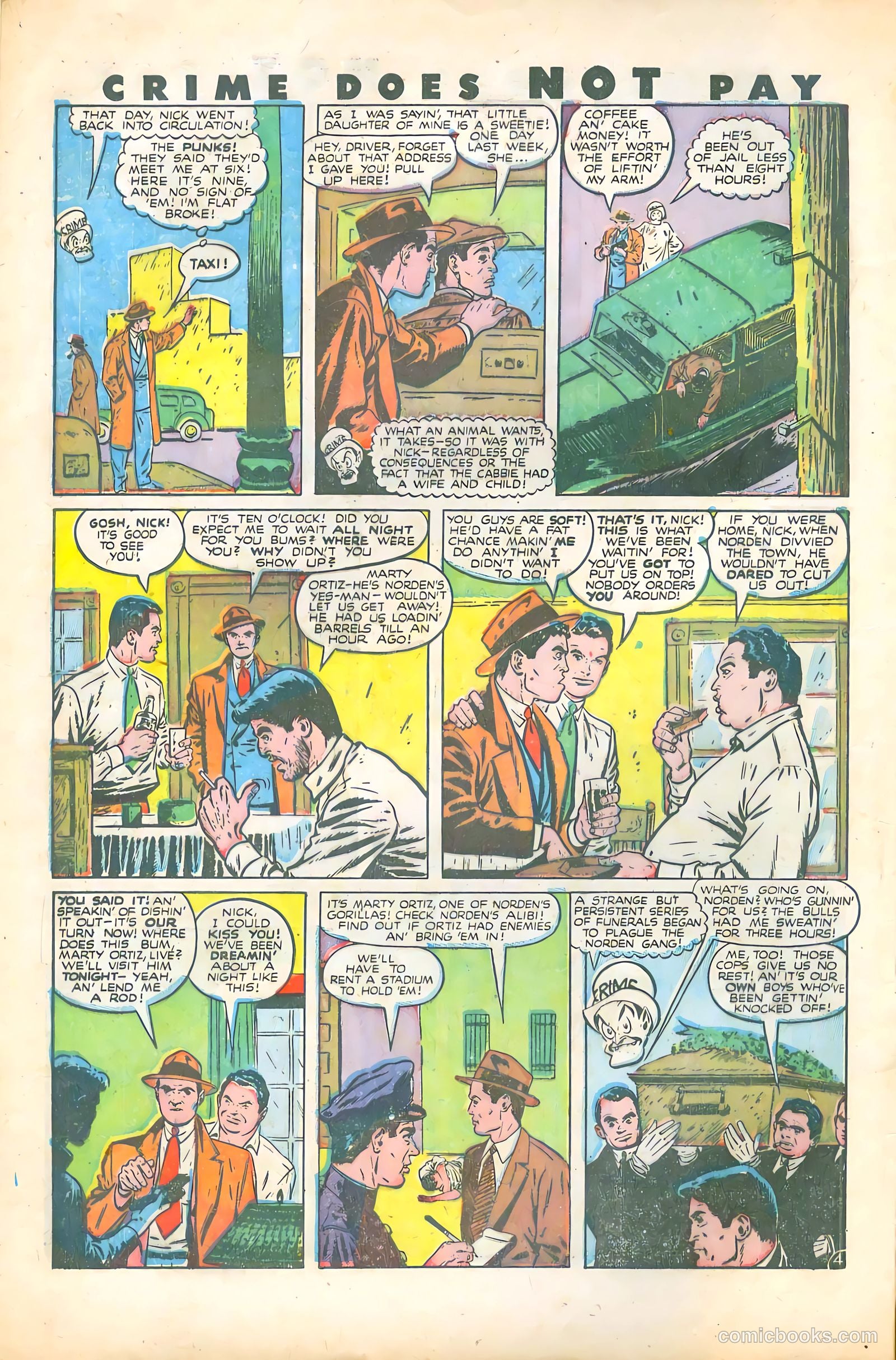 Crime Does Not Pay #74 (1949, Lev Gleason Publications, Inc.) — page 6 of 53