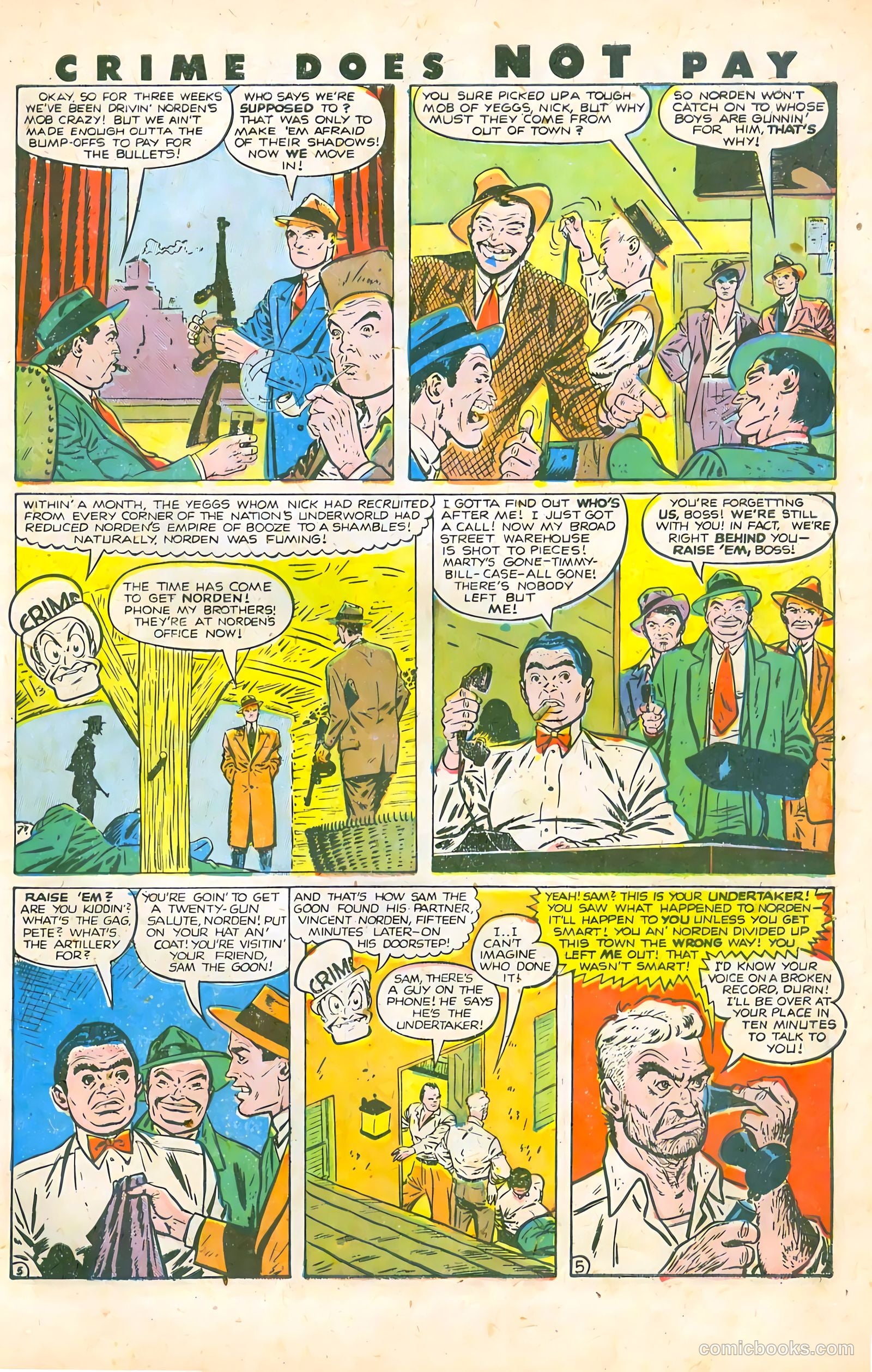 Crime Does Not Pay #74 (1949, Lev Gleason Publications, Inc.) — page 7 of 53