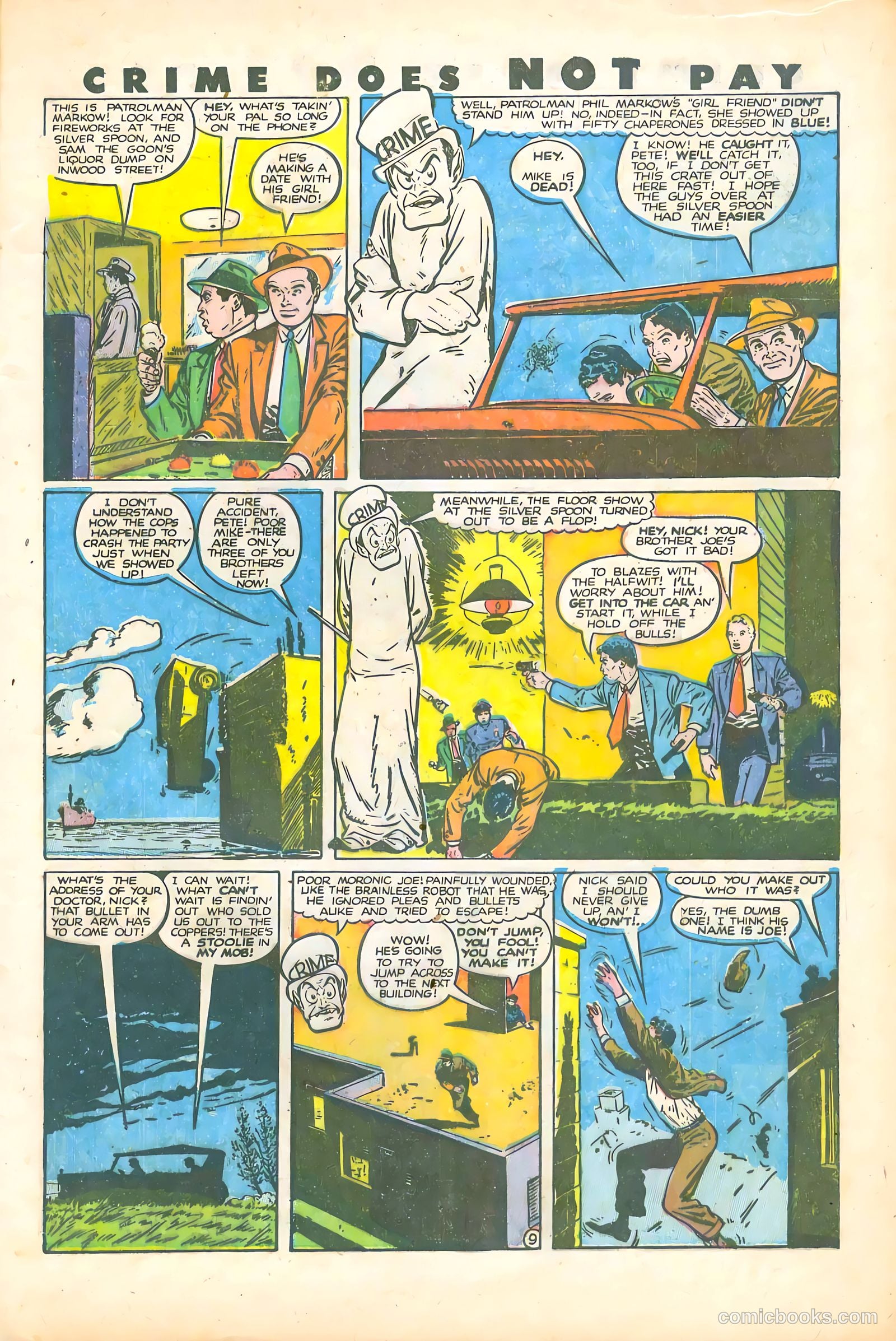 Crime Does Not Pay #74 (1949, Lev Gleason Publications, Inc.) — page 11 of 53