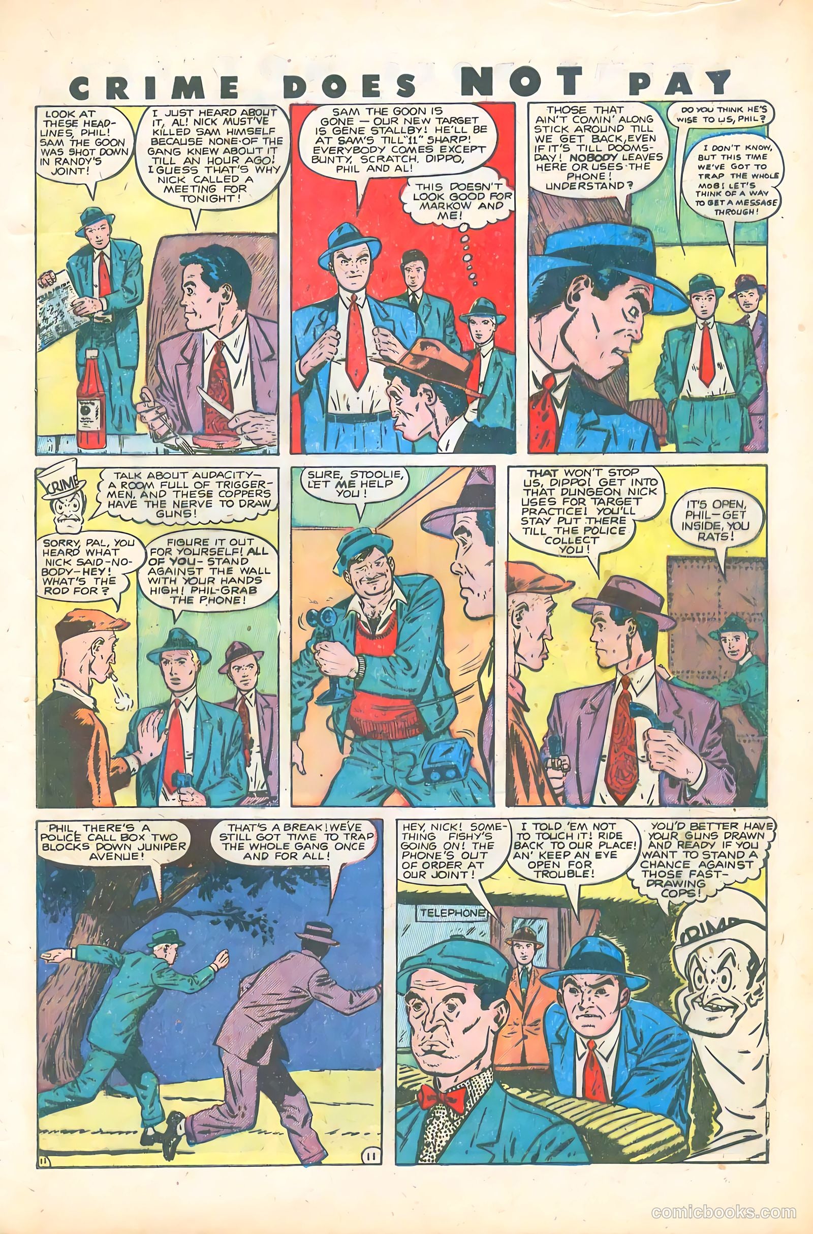 Crime Does Not Pay #74 (1949, Lev Gleason Publications, Inc.) — page 13 of 53