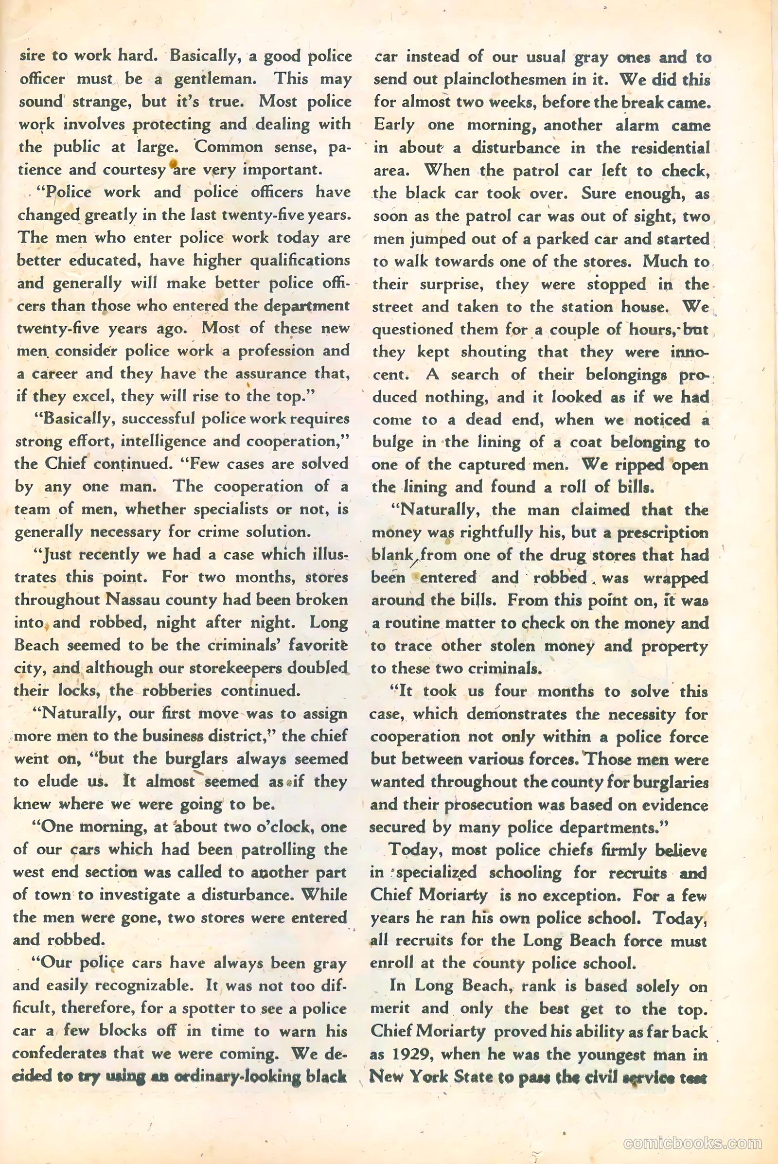 Crime Does Not Pay #74 (1949, Lev Gleason Publications, Inc.) — page 38 of 53