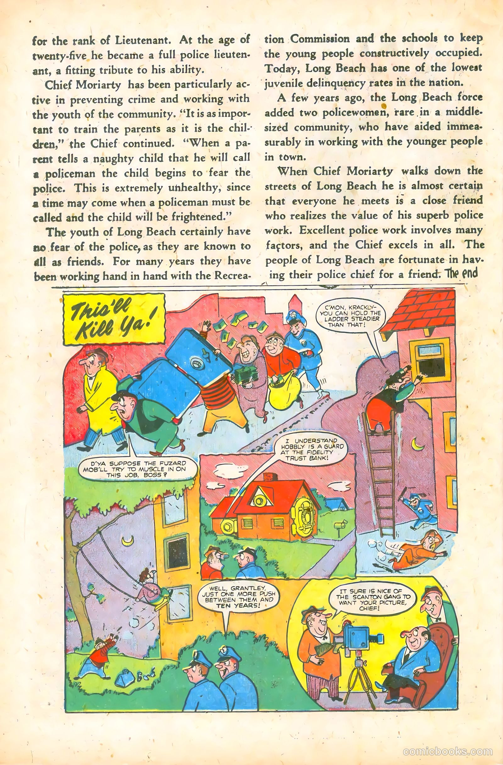 Crime Does Not Pay #74 (1949, Lev Gleason Publications, Inc.) — page 39 of 53
