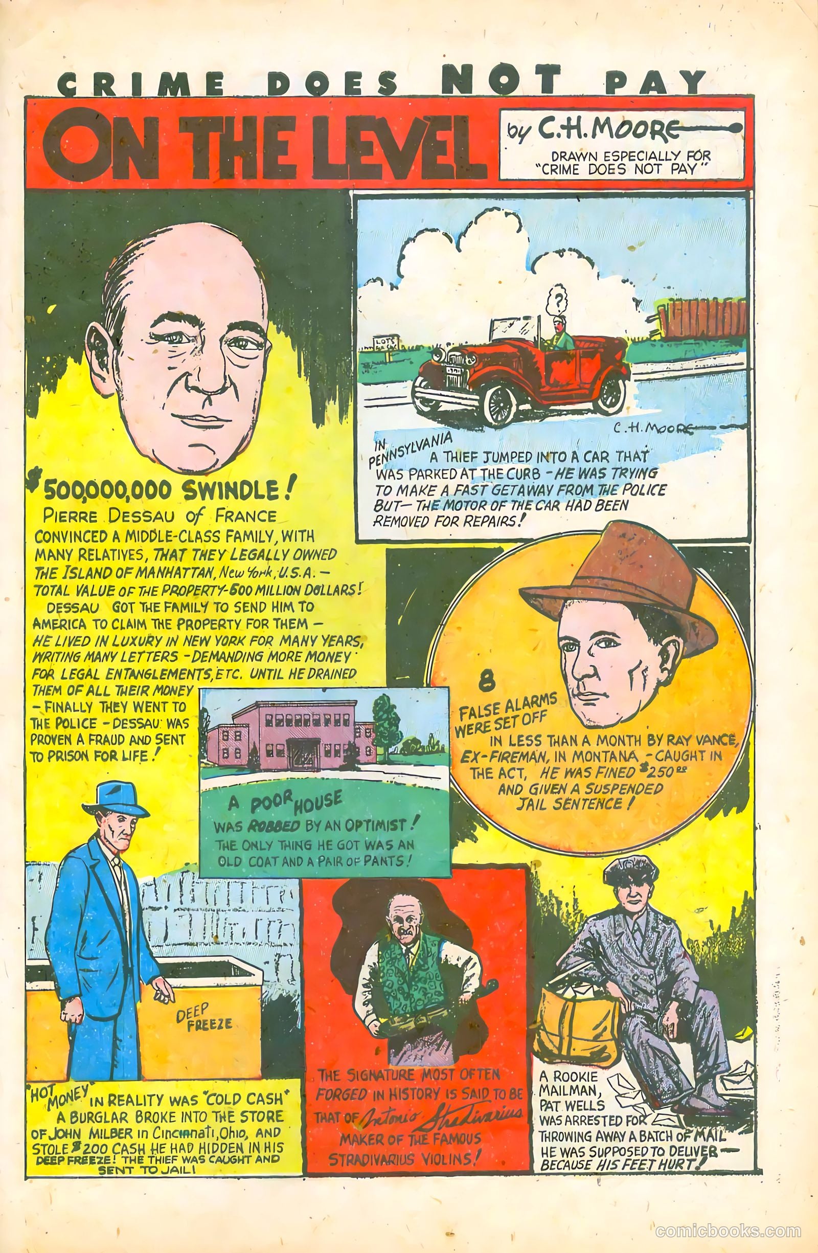 Crime Does Not Pay #74 (1949, Lev Gleason Publications, Inc.) — page 40 of 53