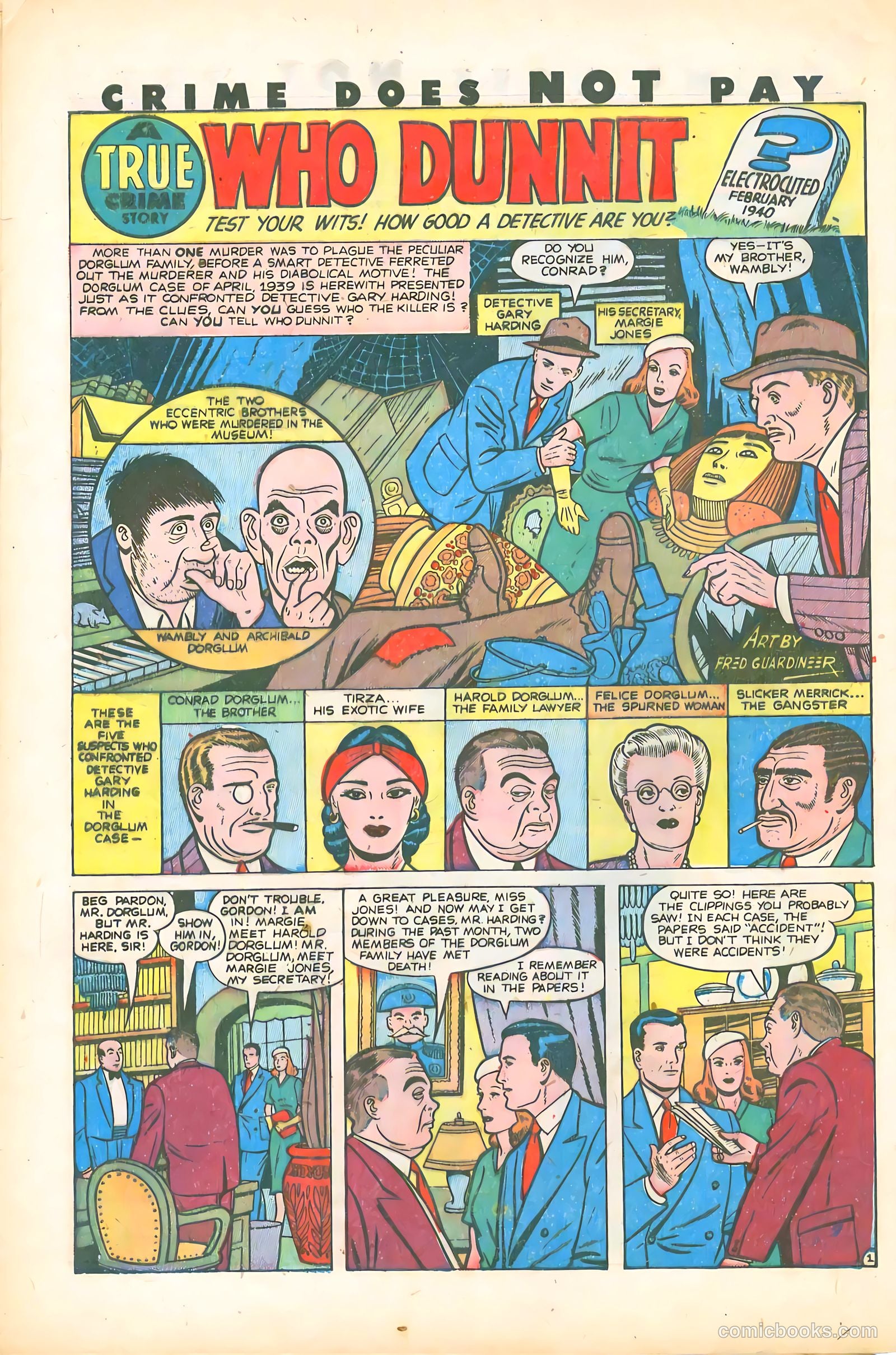 Crime Does Not Pay #74 (1949, Lev Gleason Publications, Inc.) — page 41 of 53