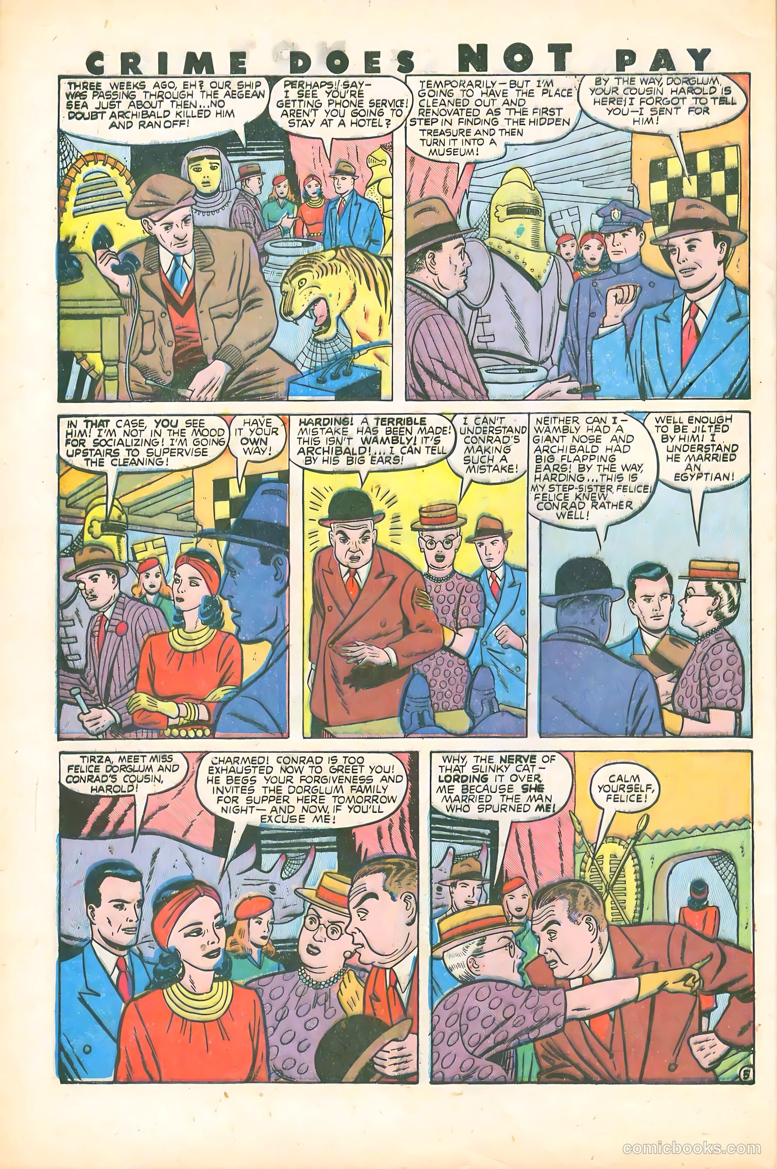 Crime Does Not Pay #74 (1949, Lev Gleason Publications, Inc.) — page 45 of 53