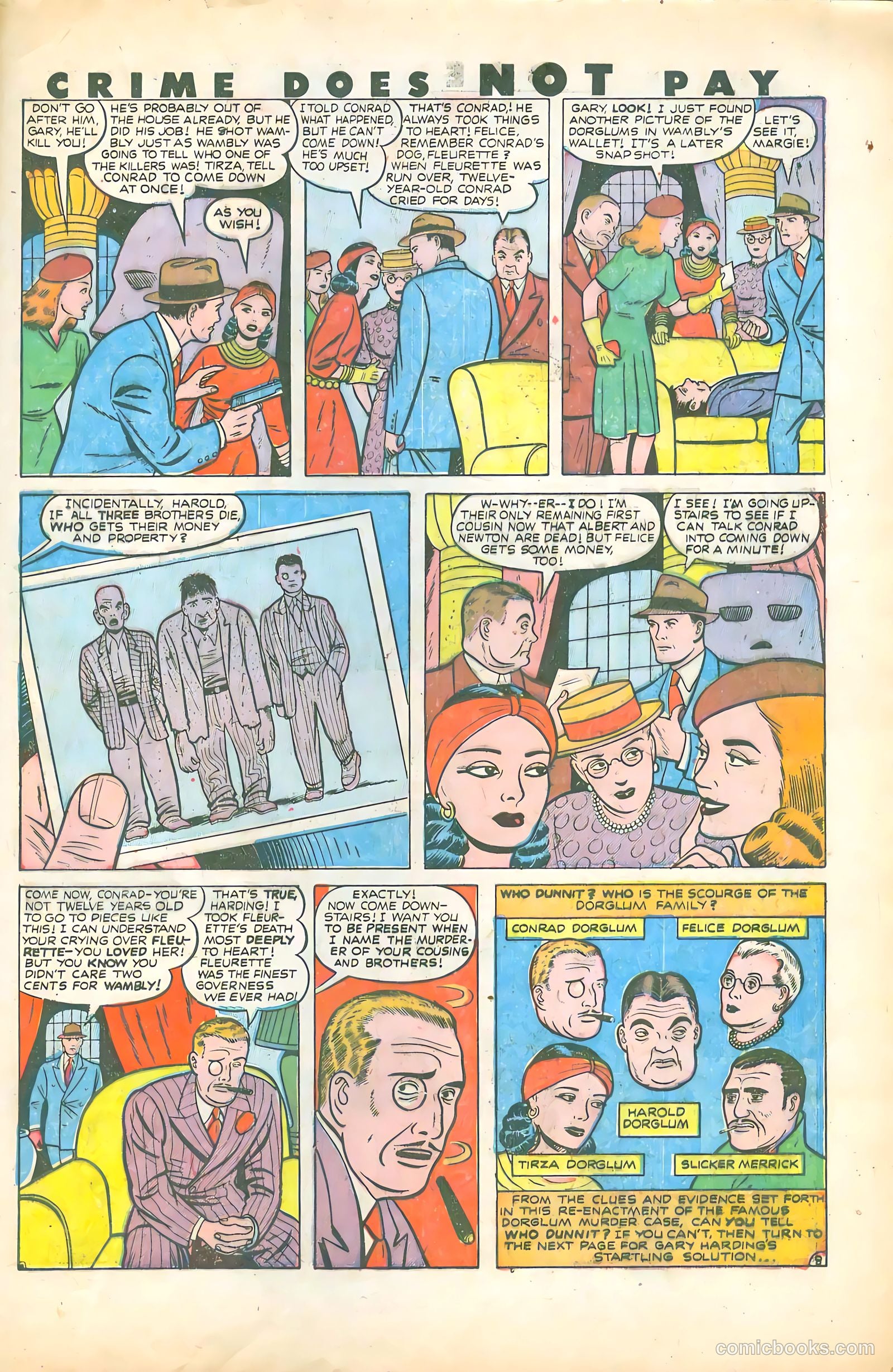 Crime Does Not Pay #74 (1949, Lev Gleason Publications, Inc.) — page 48 of 53
