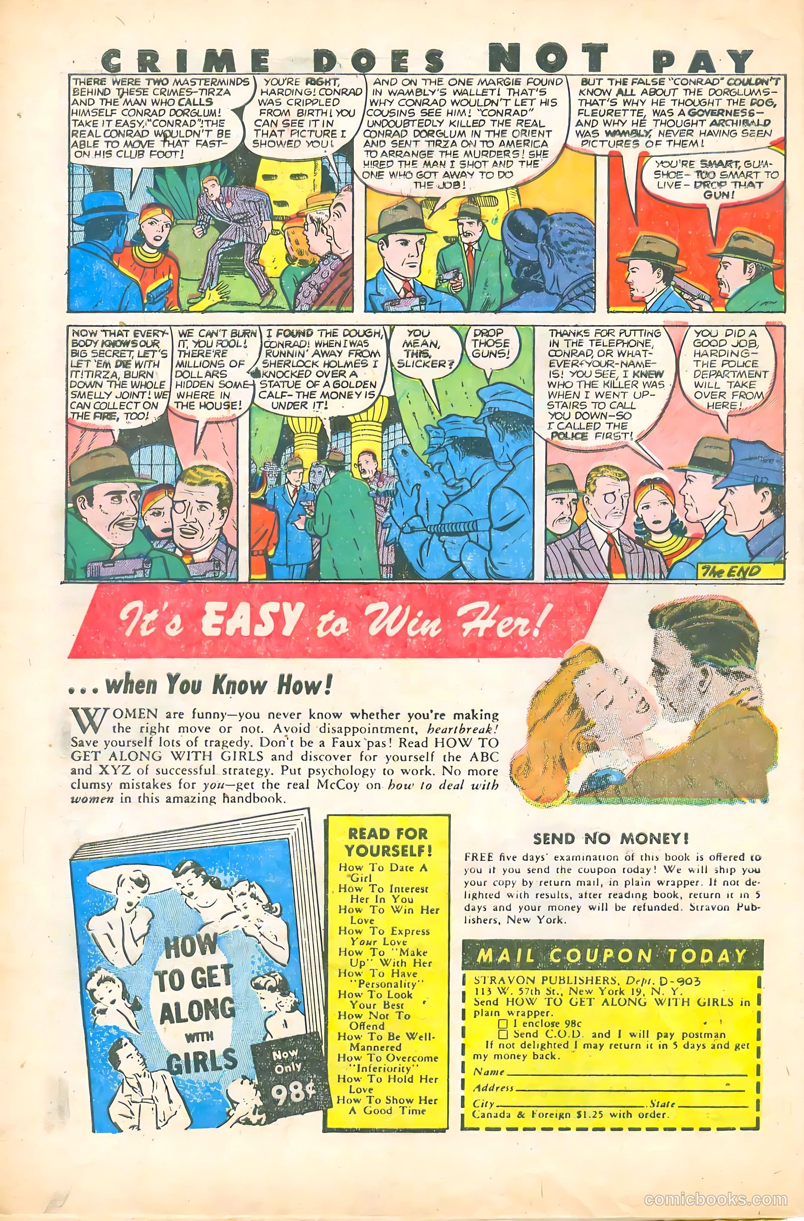Crime Does Not Pay #74 (1949, Lev Gleason Publications, Inc.) — page 49 of 53