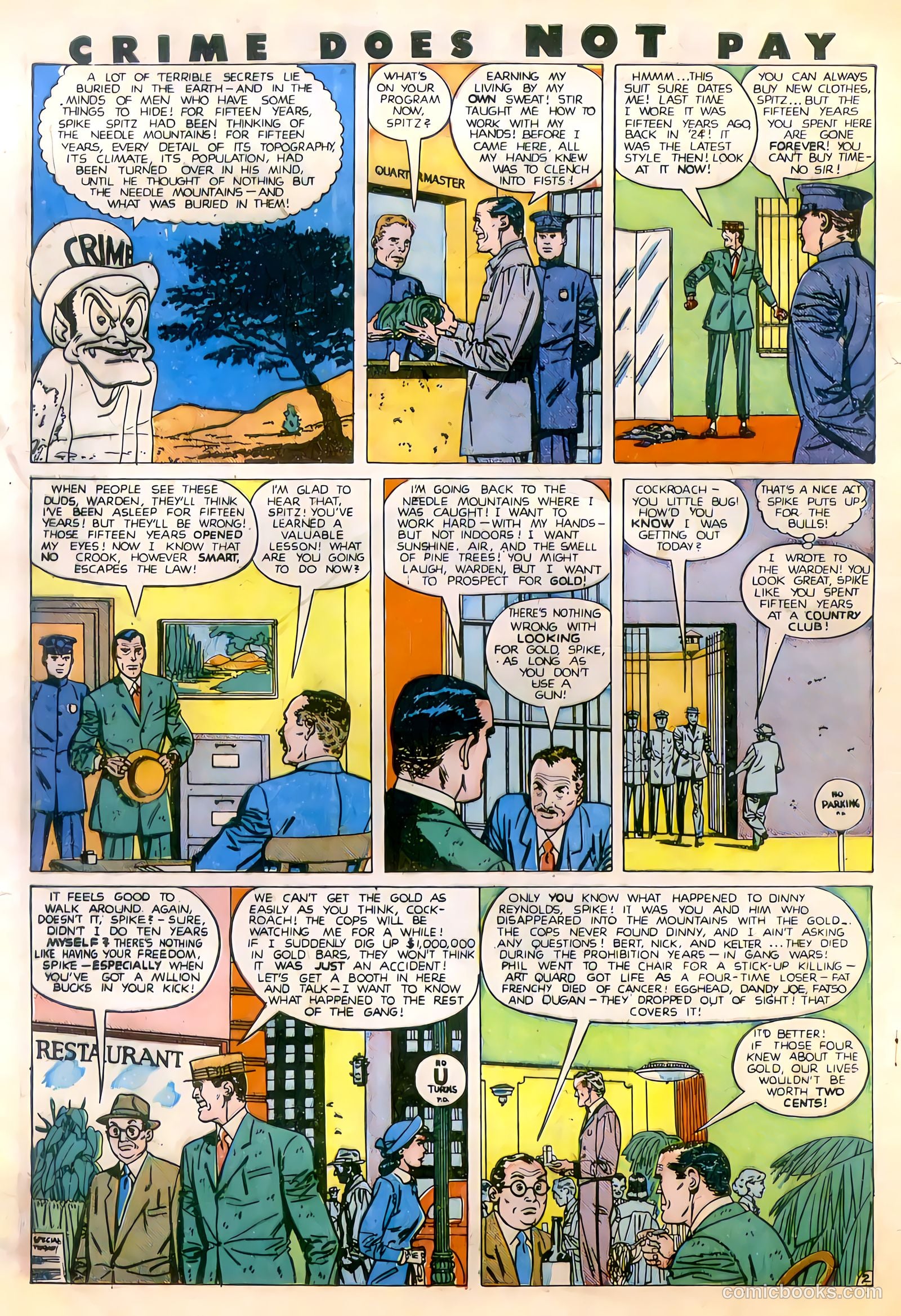 Crime Does Not Pay #79 (1949) — page 3 of 49