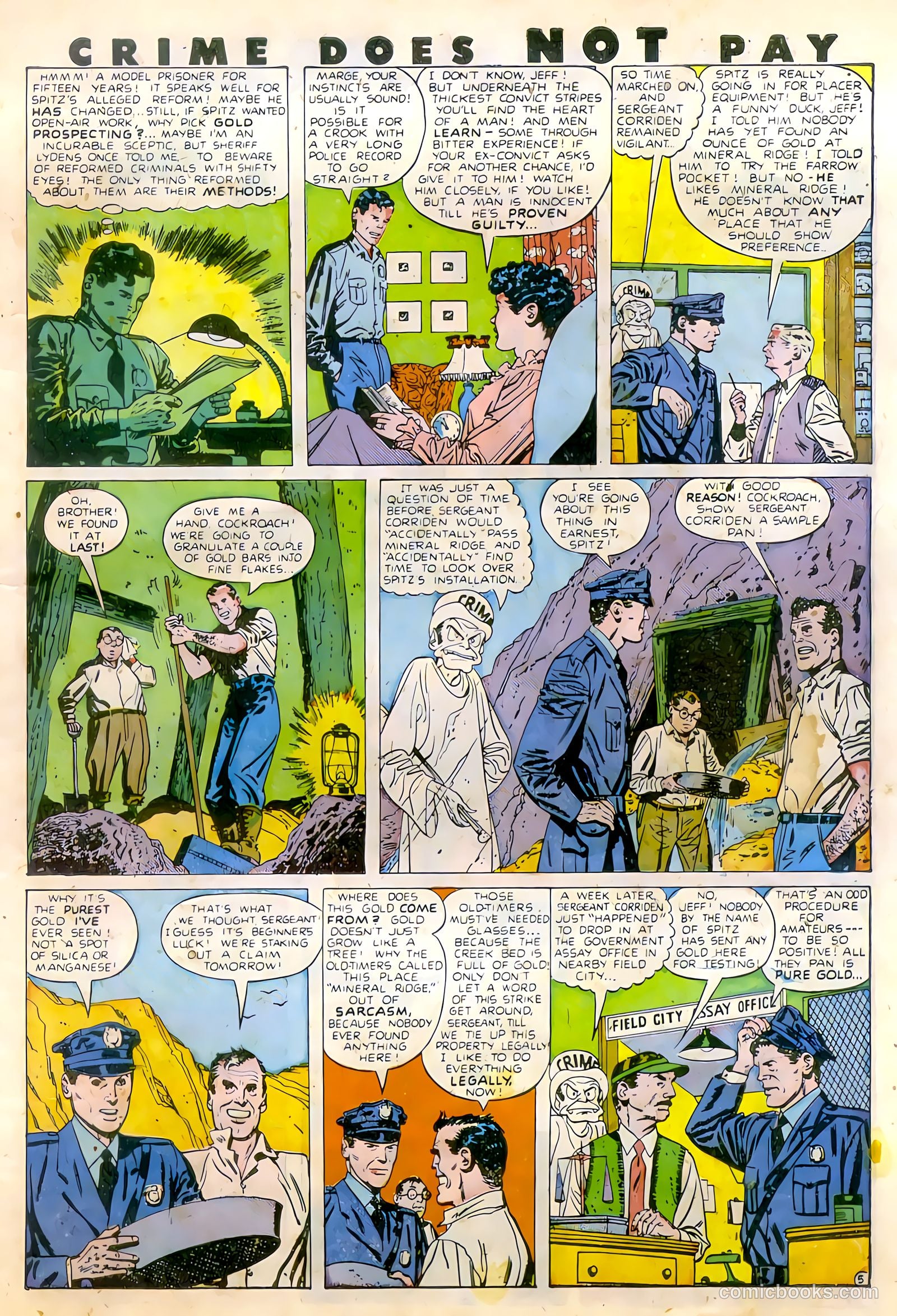 Crime Does Not Pay #79 (1949) — page 6 of 49