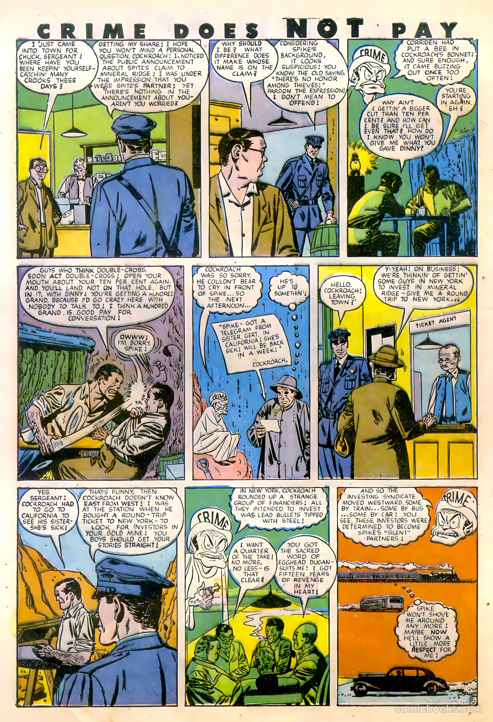 Crime Does Not Pay #79 (1949) — page 7 of 49