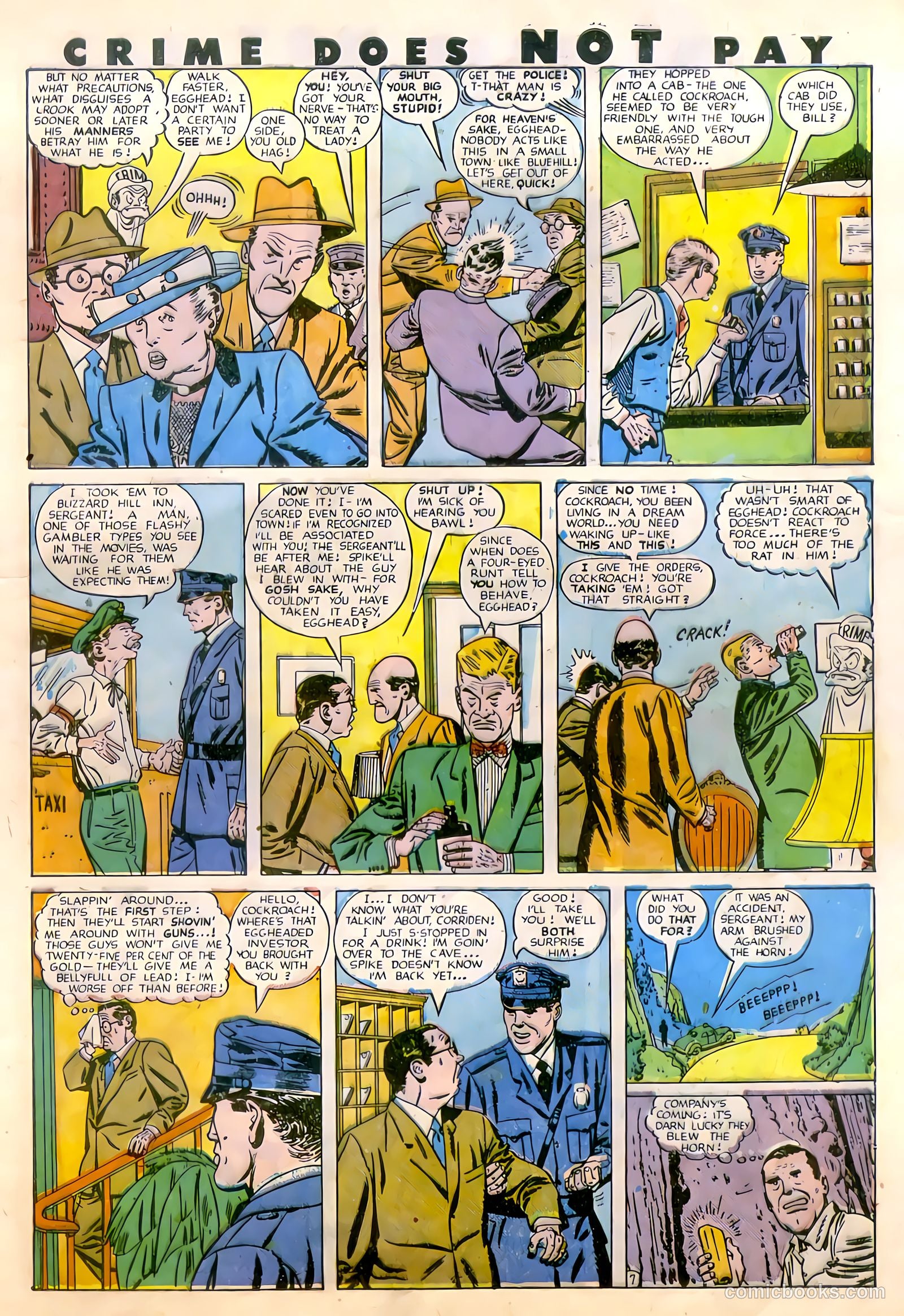 Crime Does Not Pay #79 (1949) — page 8 of 49