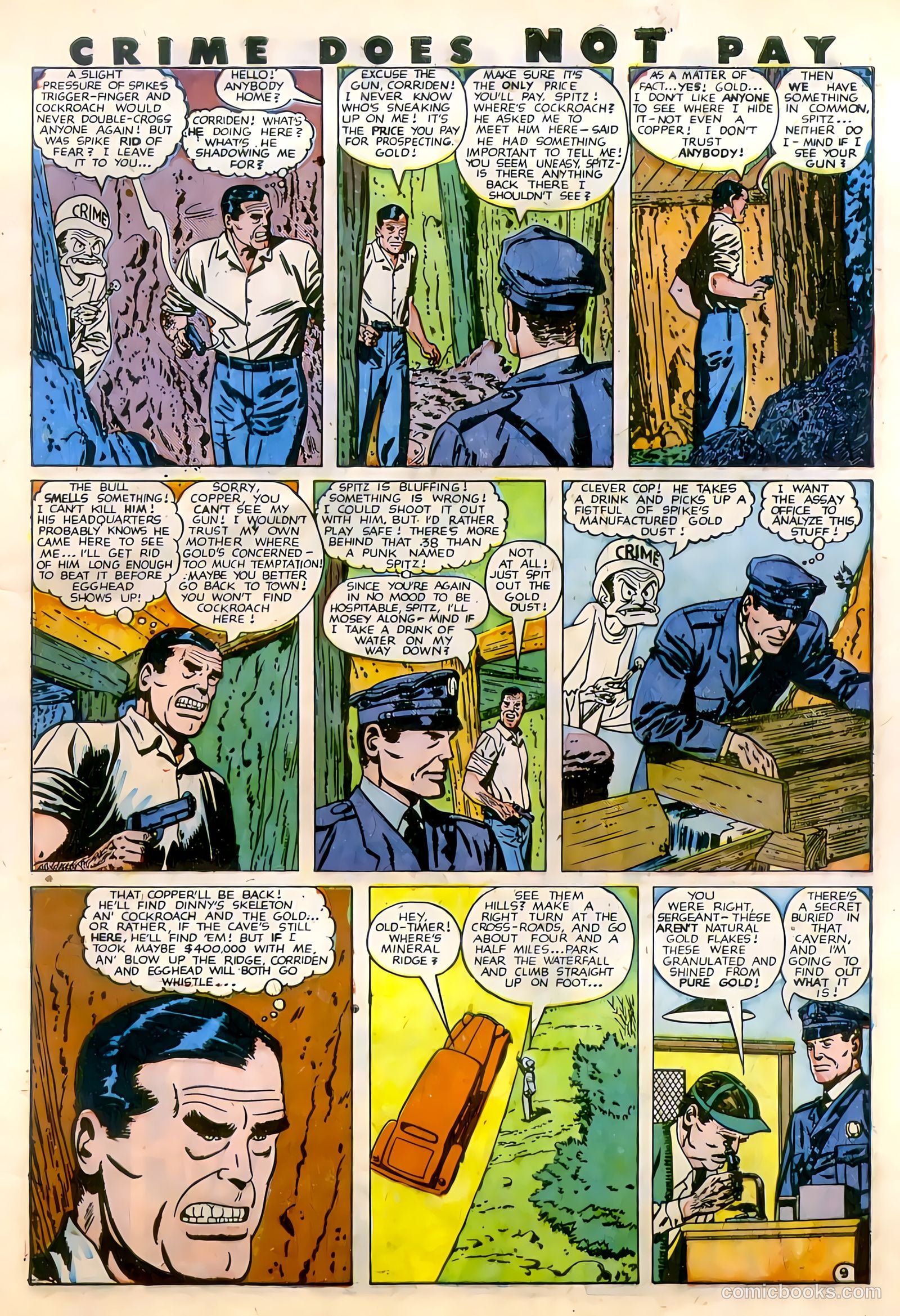 Crime Does Not Pay #79 (1949) — page 10 of 49