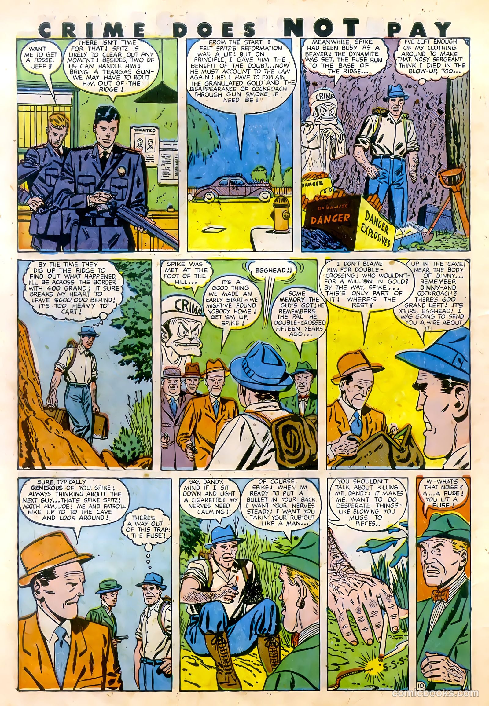 Crime Does Not Pay #79 (1949) — page 11 of 49