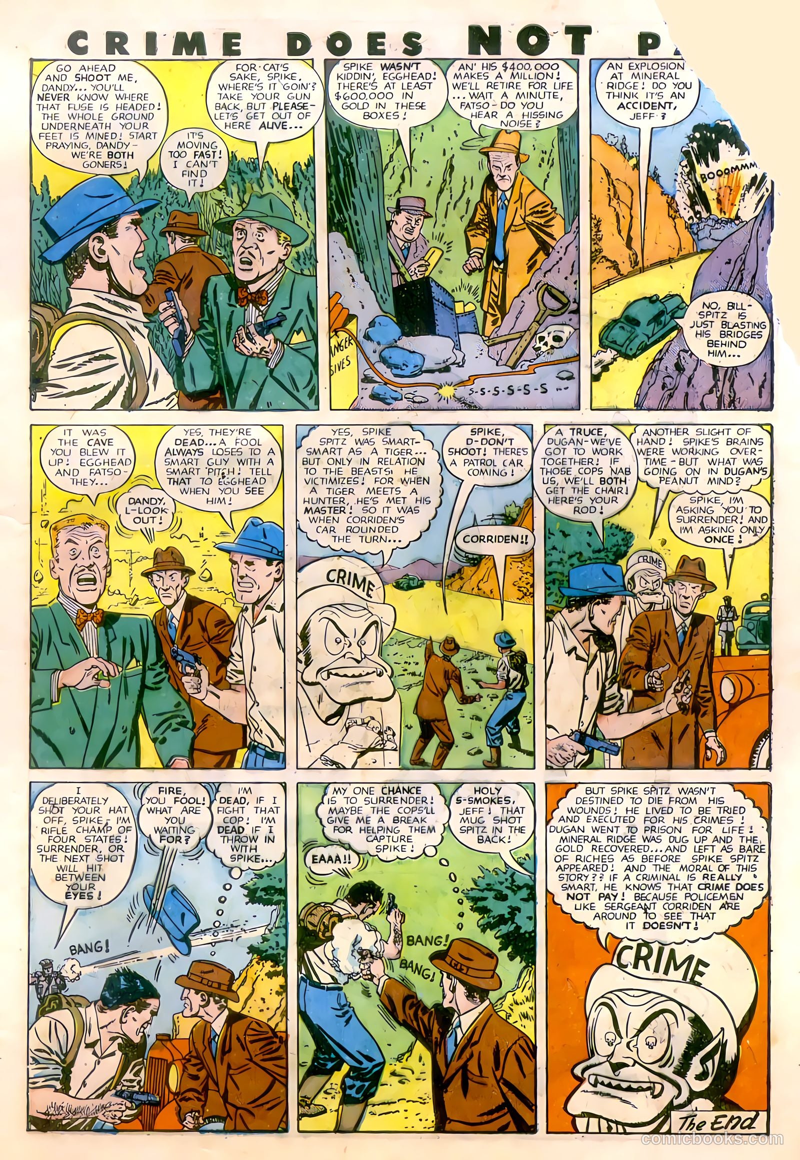 Crime Does Not Pay #79 (1949) — page 12 of 49