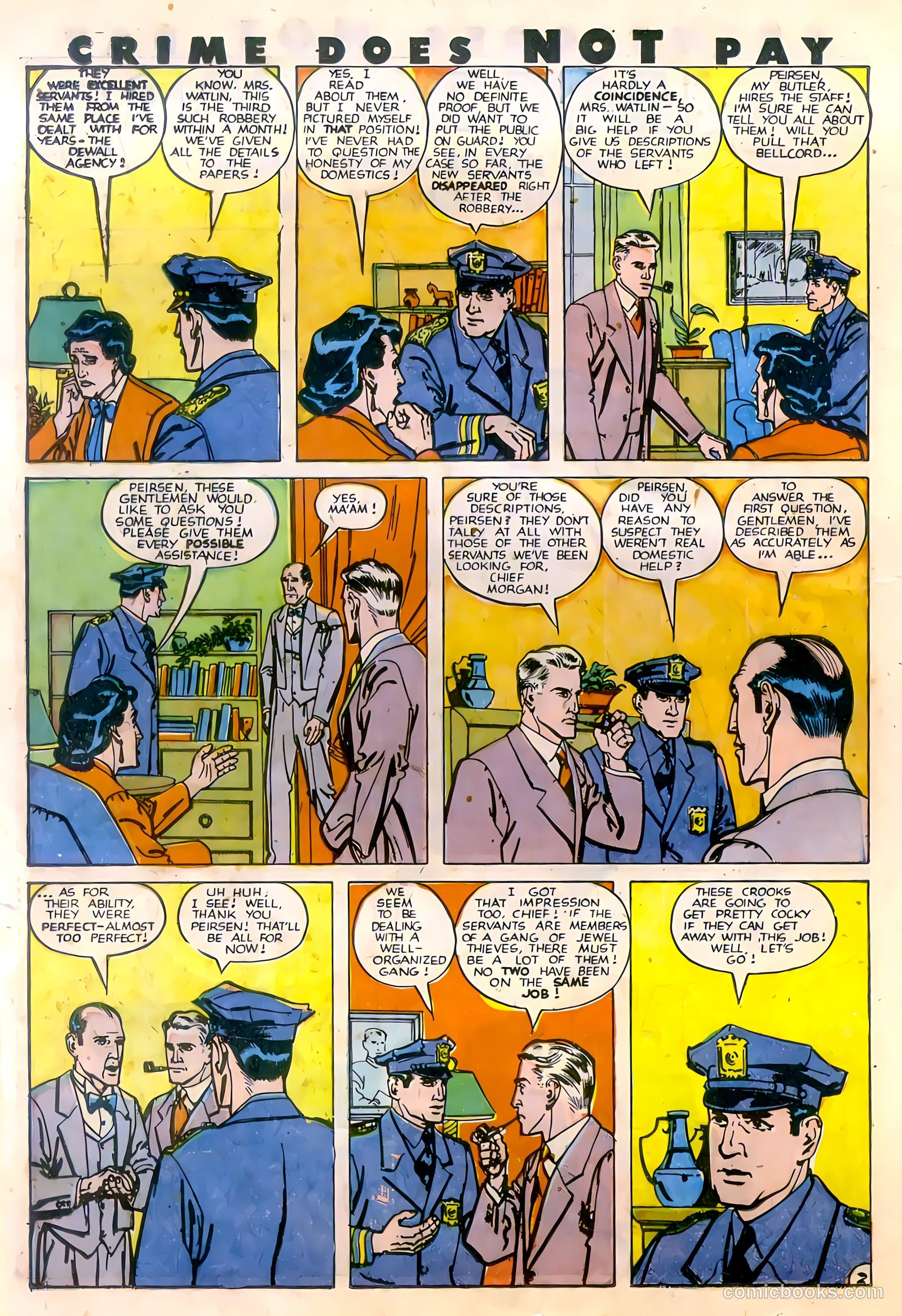 Crime Does Not Pay #79 (1949) — page 17 of 49
