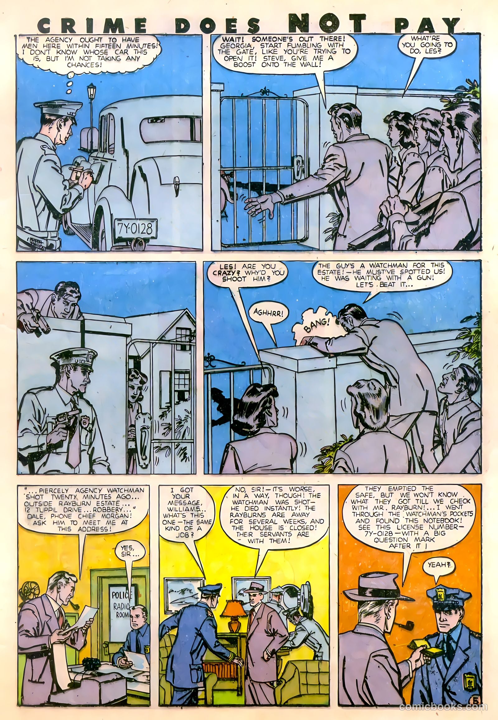 Crime Does Not Pay #79 (1949) — page 20 of 49
