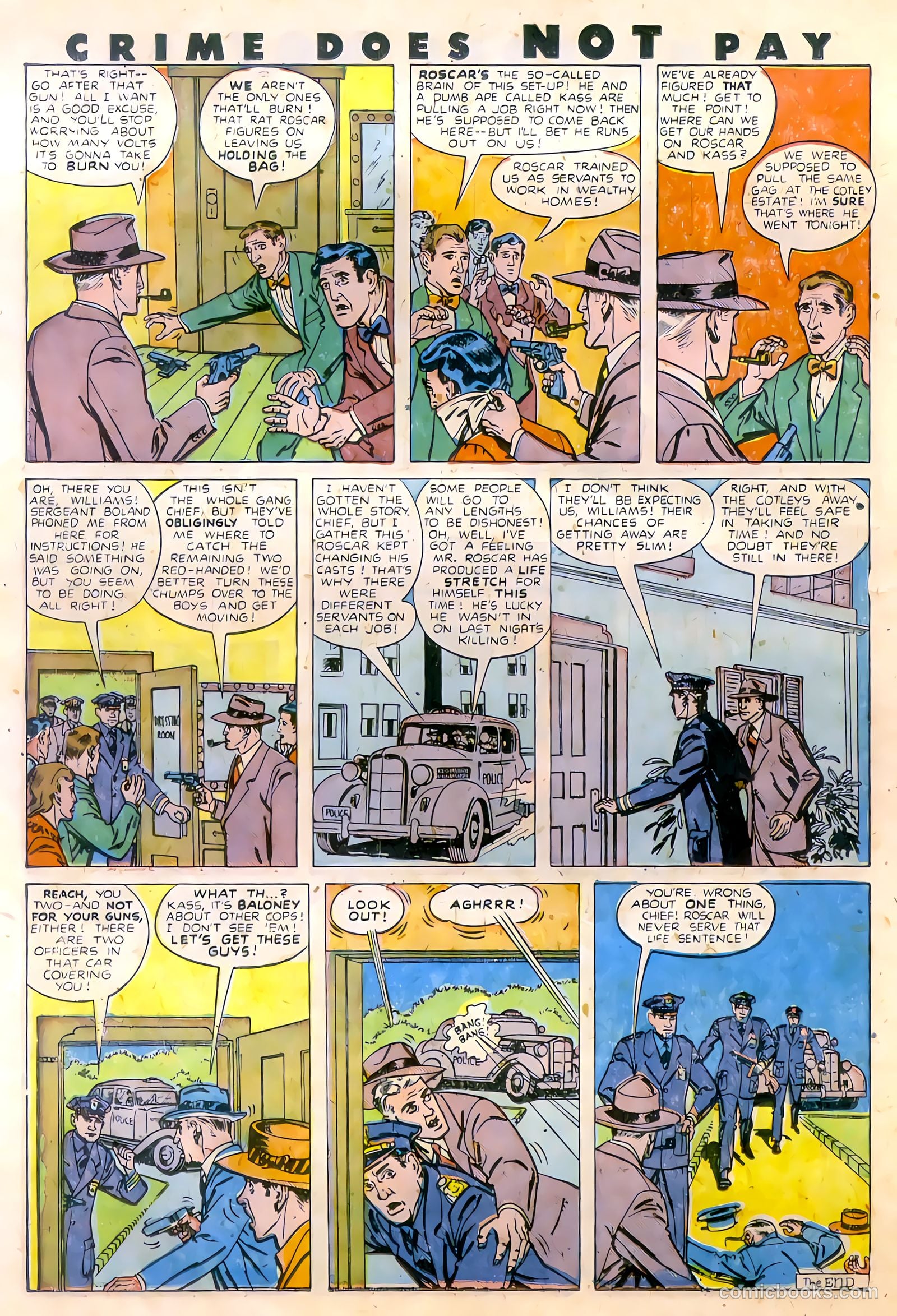 Crime Does Not Pay #79 (1949) — page 23 of 49