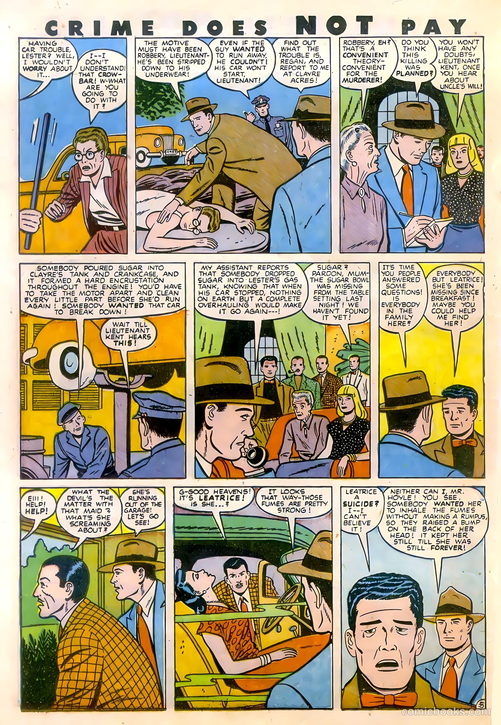Crime Does Not Pay #79 (1949) — page 29 of 49