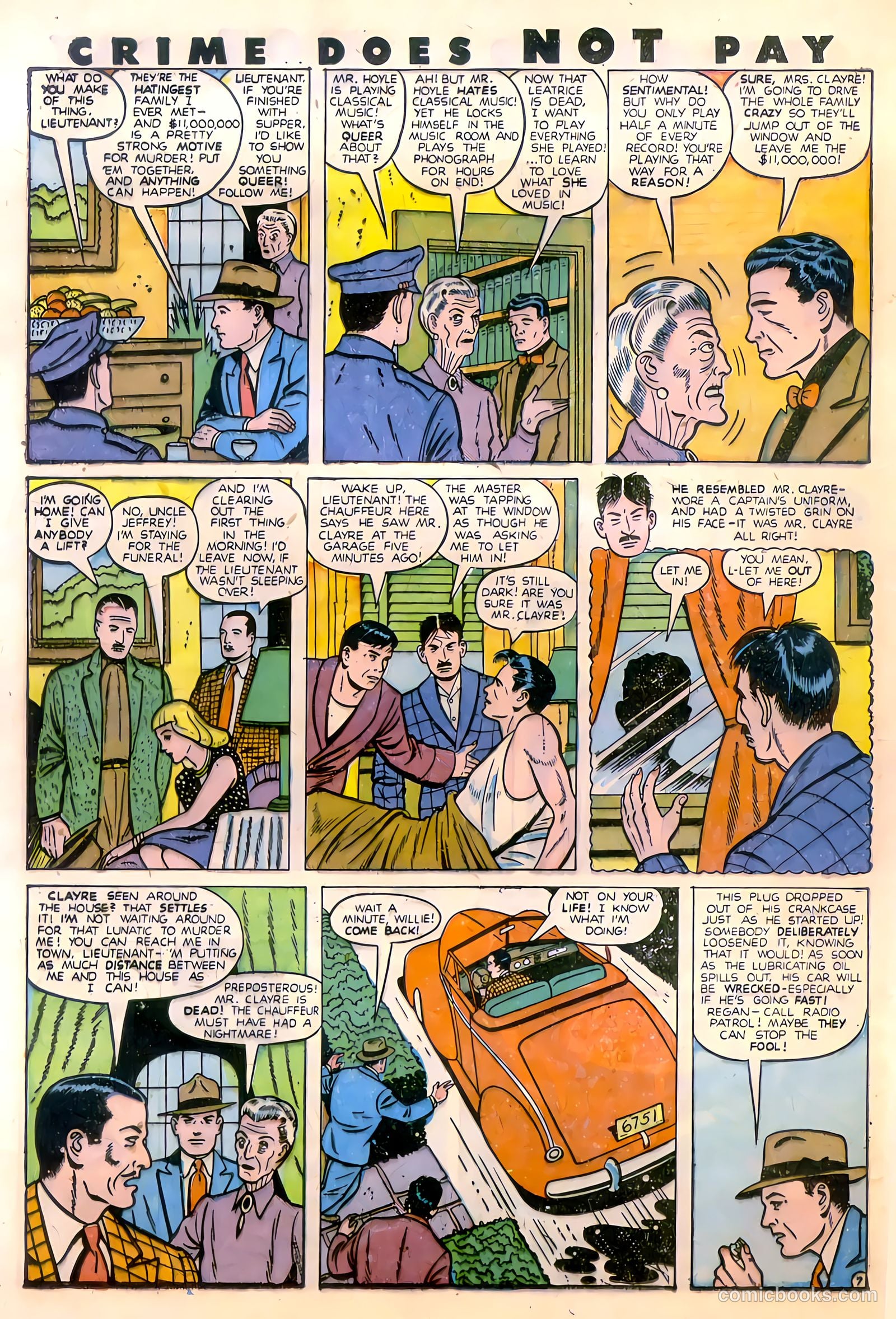 Crime Does Not Pay #79 (1949) — page 31 of 49