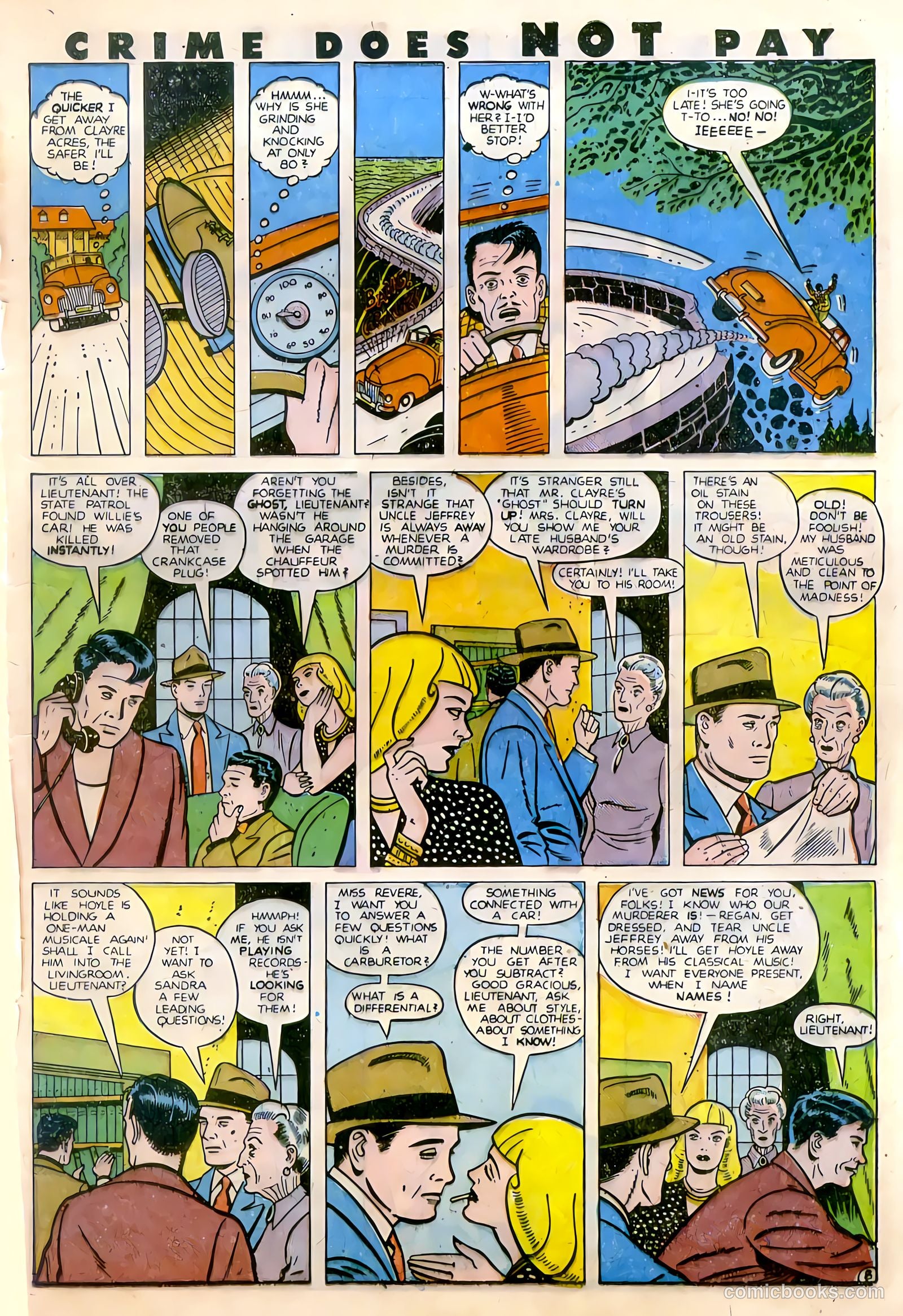 Crime Does Not Pay #79 (1949) — page 32 of 49