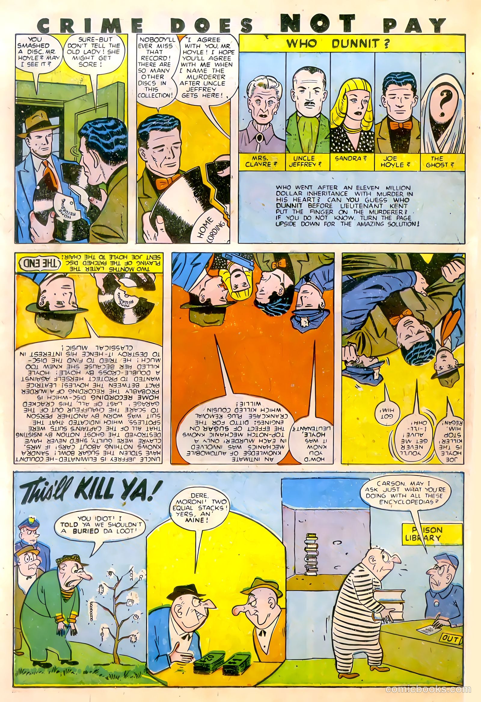 Crime Does Not Pay #79 (1949) — page 33 of 49