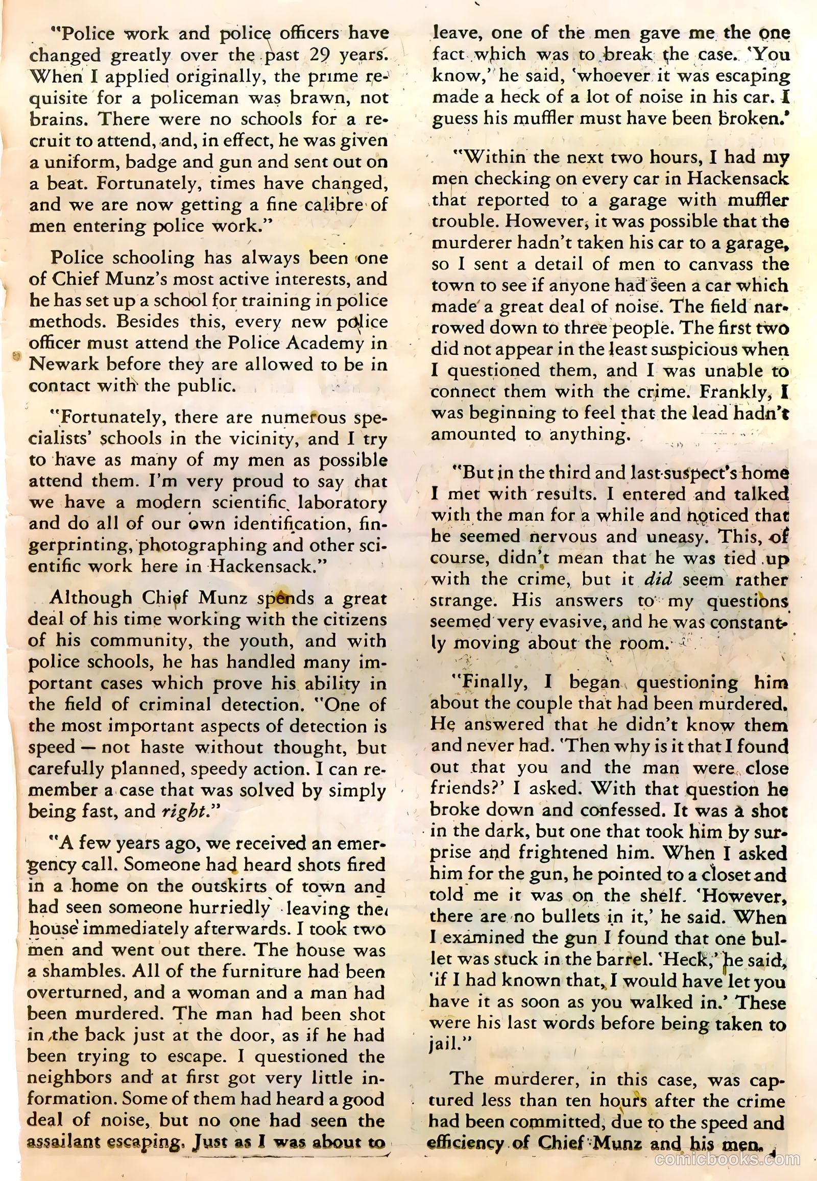 Crime Does Not Pay #79 (1949) — page 36 of 49